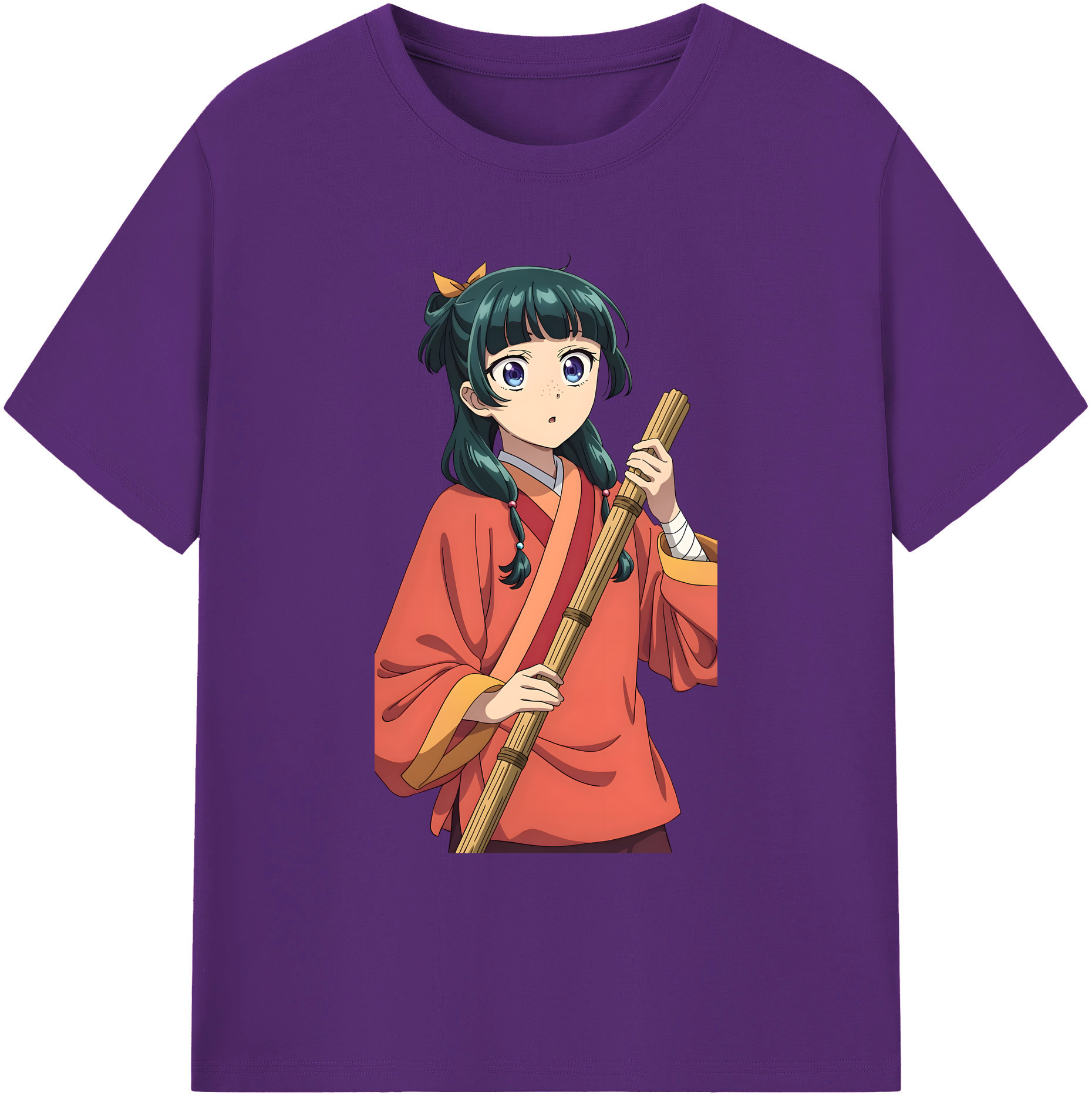 （画像用） 薬屋のひとりごと The Apothecary Diaries 綿100％ メンズ半袖Tシャツ｜肌触りやわらか＆通気性