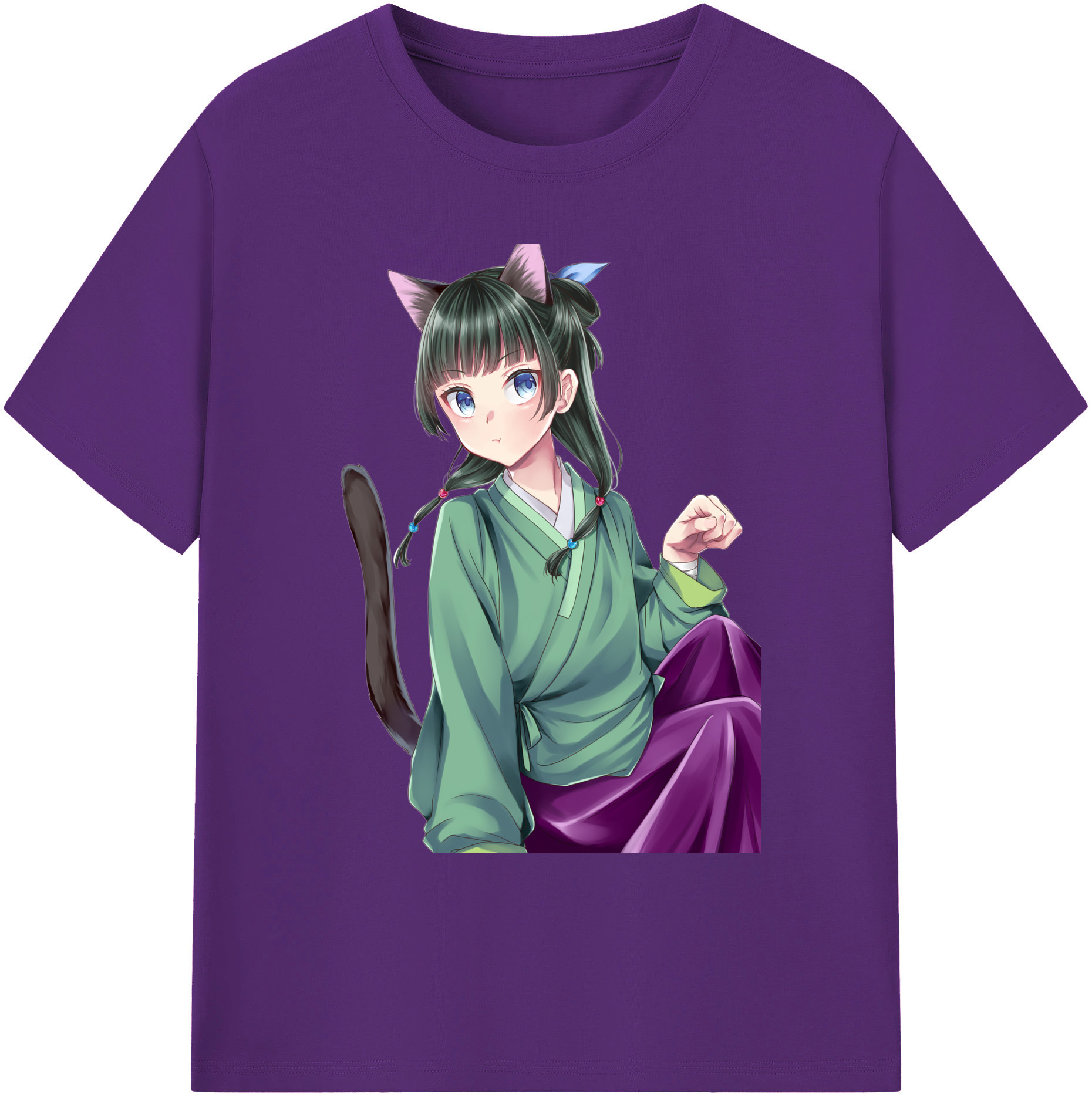 （画像用） 薬屋のひとりごと The Apothecary Diaries 綿100％ メンズ半袖Tシャツ｜肌触りやわらか＆通気性