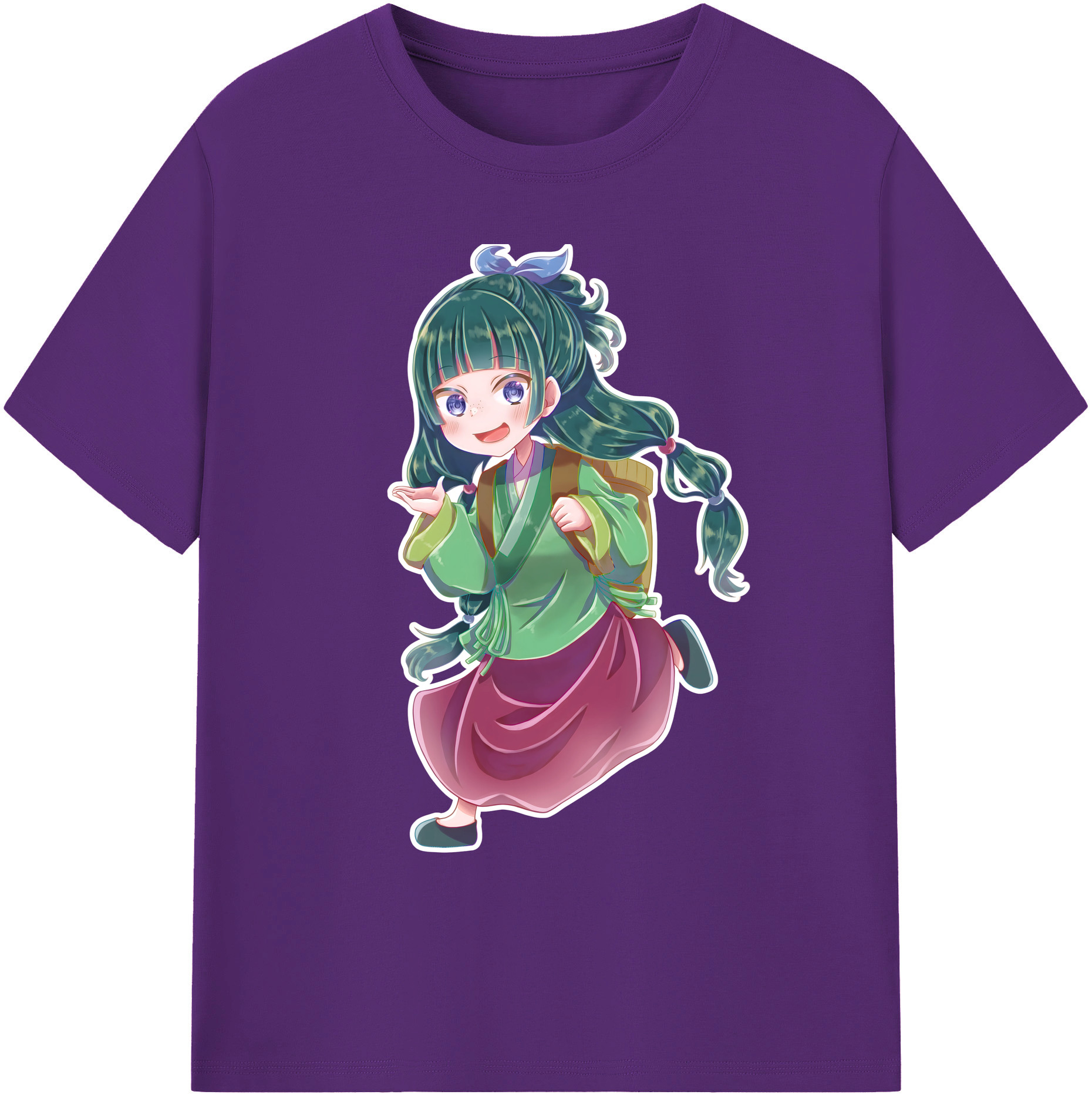 （画像用） 薬屋のひとりごと The Apothecary Diaries 綿100％ メンズ半袖Tシャツ｜肌触りやわらか＆通気性