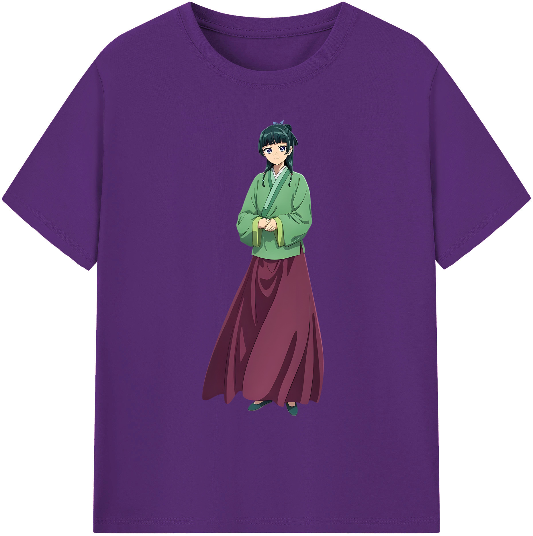 （画像用） 薬屋のひとりごと The Apothecary Diaries 綿100％ メンズ半袖Tシャツ｜肌触りやわらか＆通気性