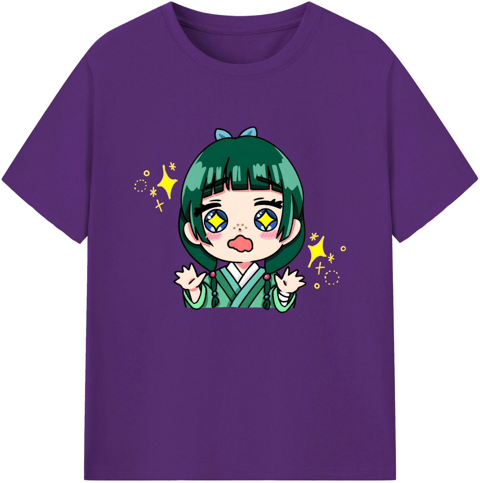（画像用） 薬屋のひとりごと The Apothecary Diaries 綿100％ メンズ半袖Tシャツ｜肌触りやわらか＆通気性