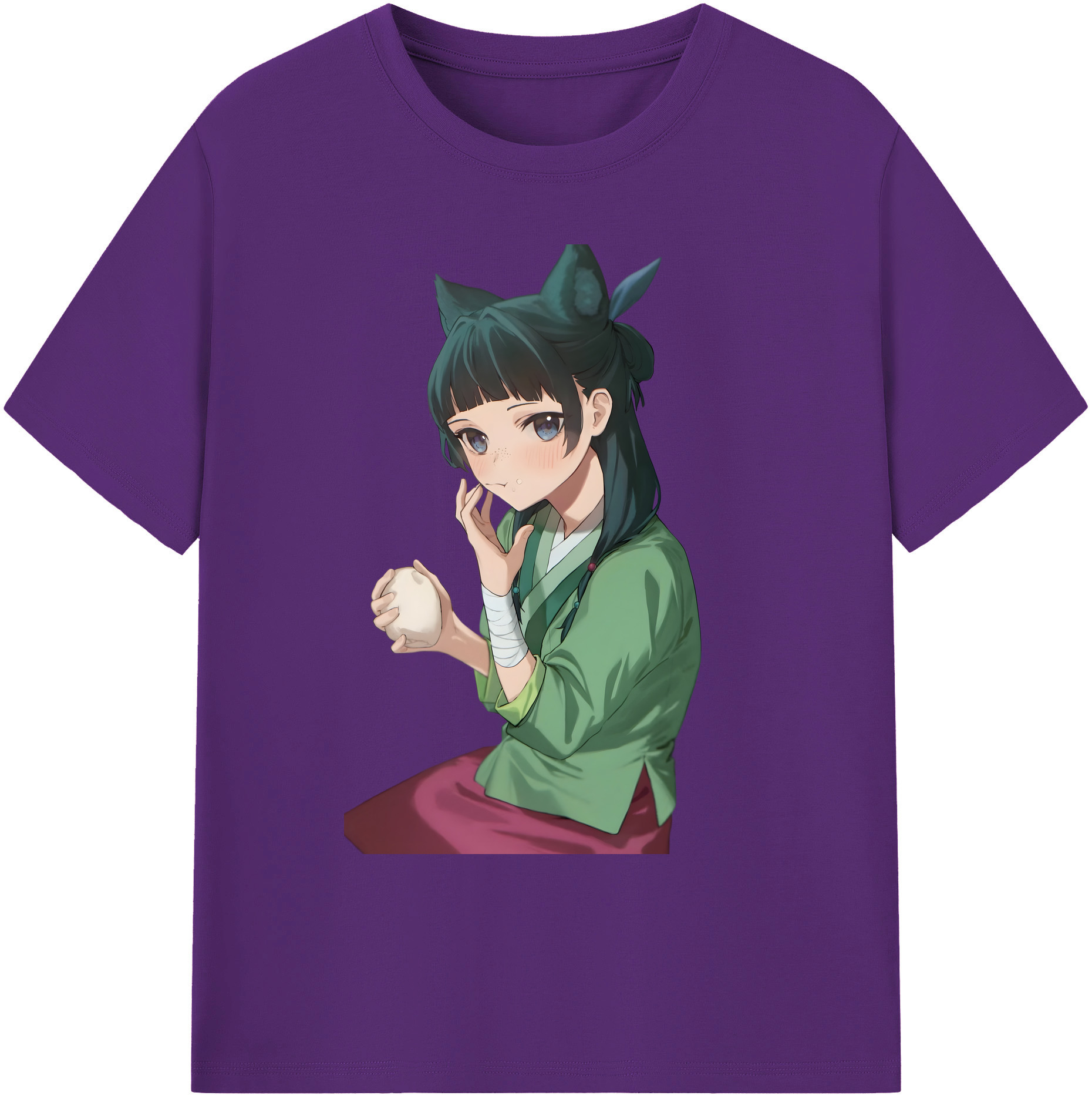 （画像用） 薬屋のひとりごと The Apothecary Diaries 綿100％ メンズ半袖Tシャツ｜肌触りやわらか＆通気性