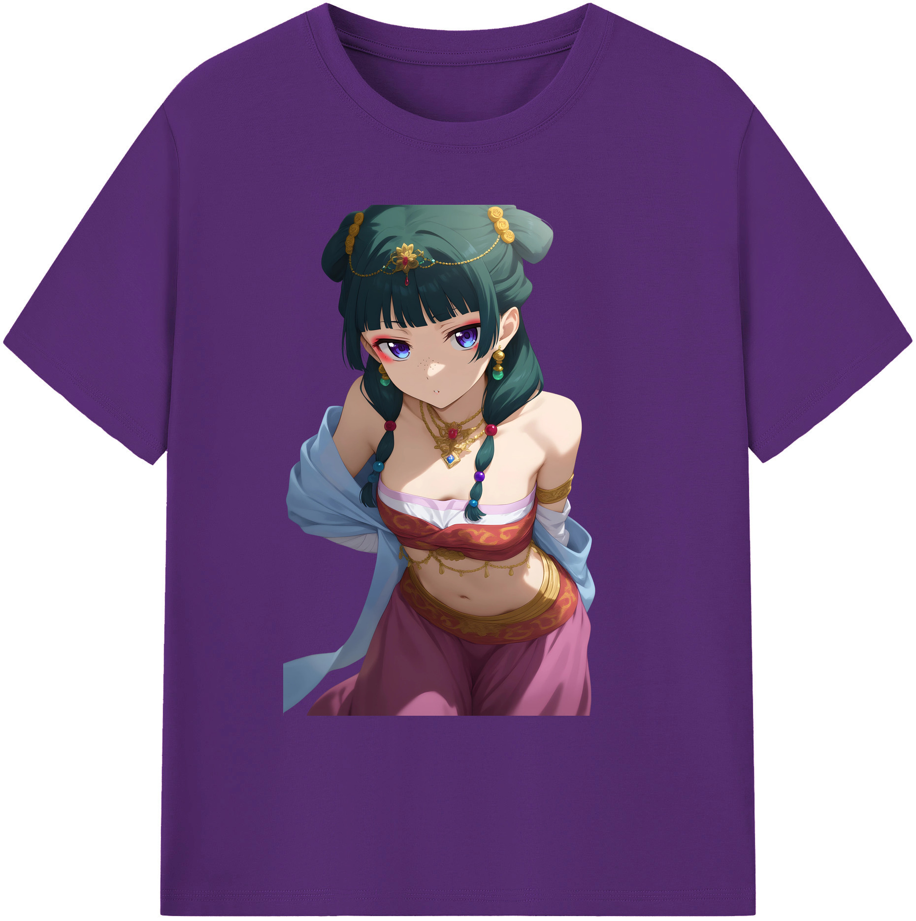 （画像用） 薬屋のひとりごと The Apothecary Diaries 綿100％ メンズ半袖Tシャツ｜肌触りやわらか＆通気性