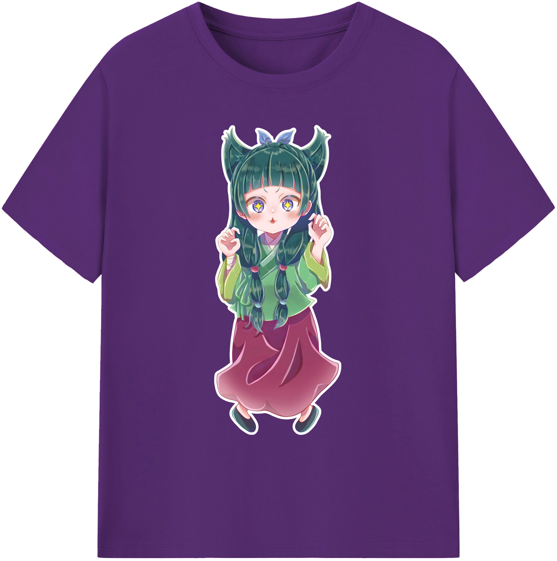 （画像用） 薬屋のひとりごと The Apothecary Diaries 綿100％ メンズ半袖Tシャツ｜肌触りやわらか＆通気性