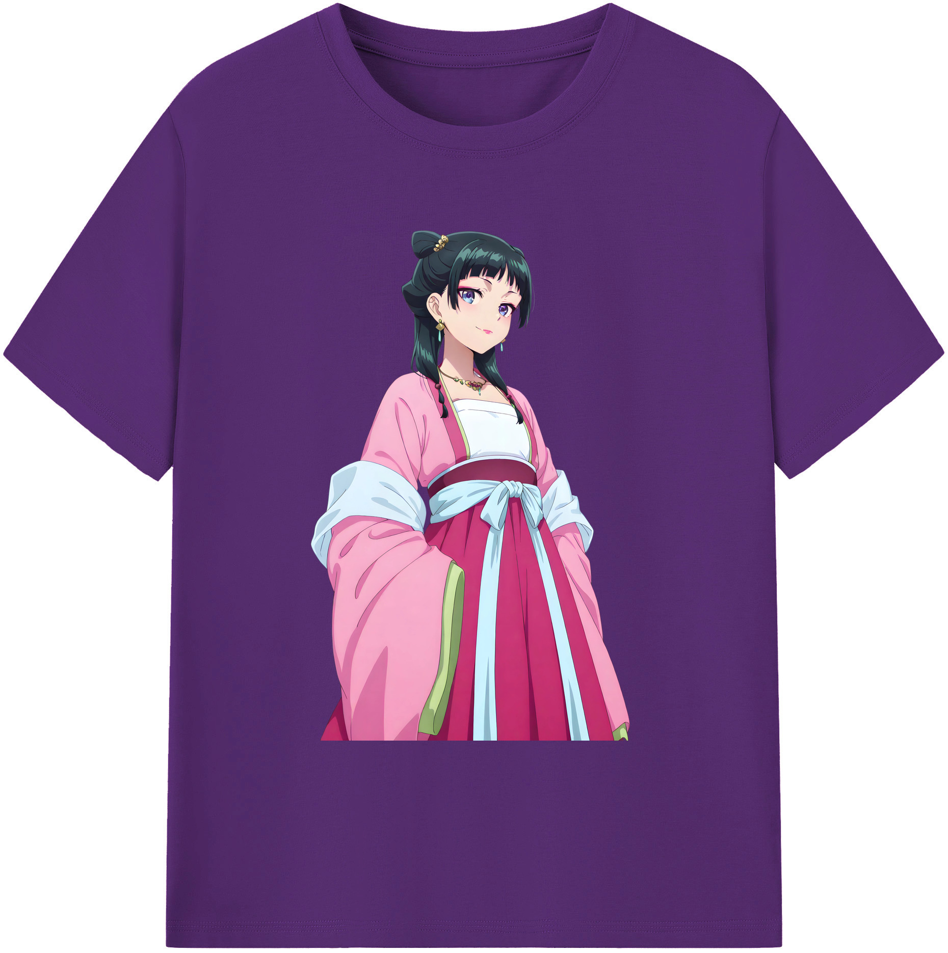 （画像用） 薬屋のひとりごと The Apothecary Diaries 綿100％ メンズ半袖Tシャツ｜肌触りやわらか＆通気性