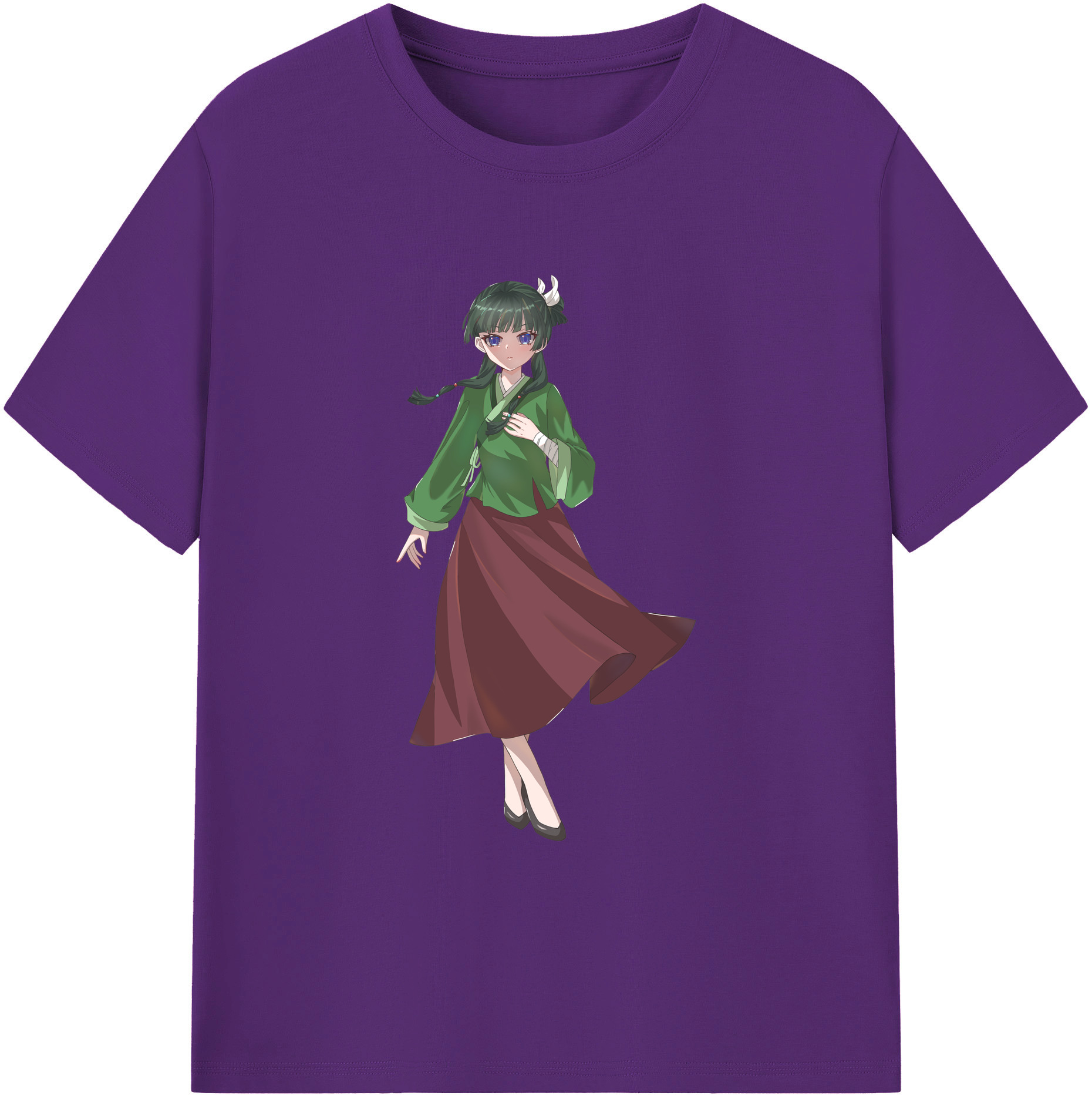 （画像用） 薬屋のひとりごと The Apothecary Diaries 綿100％ メンズ半袖Tシャツ｜肌触りやわらか＆通気性