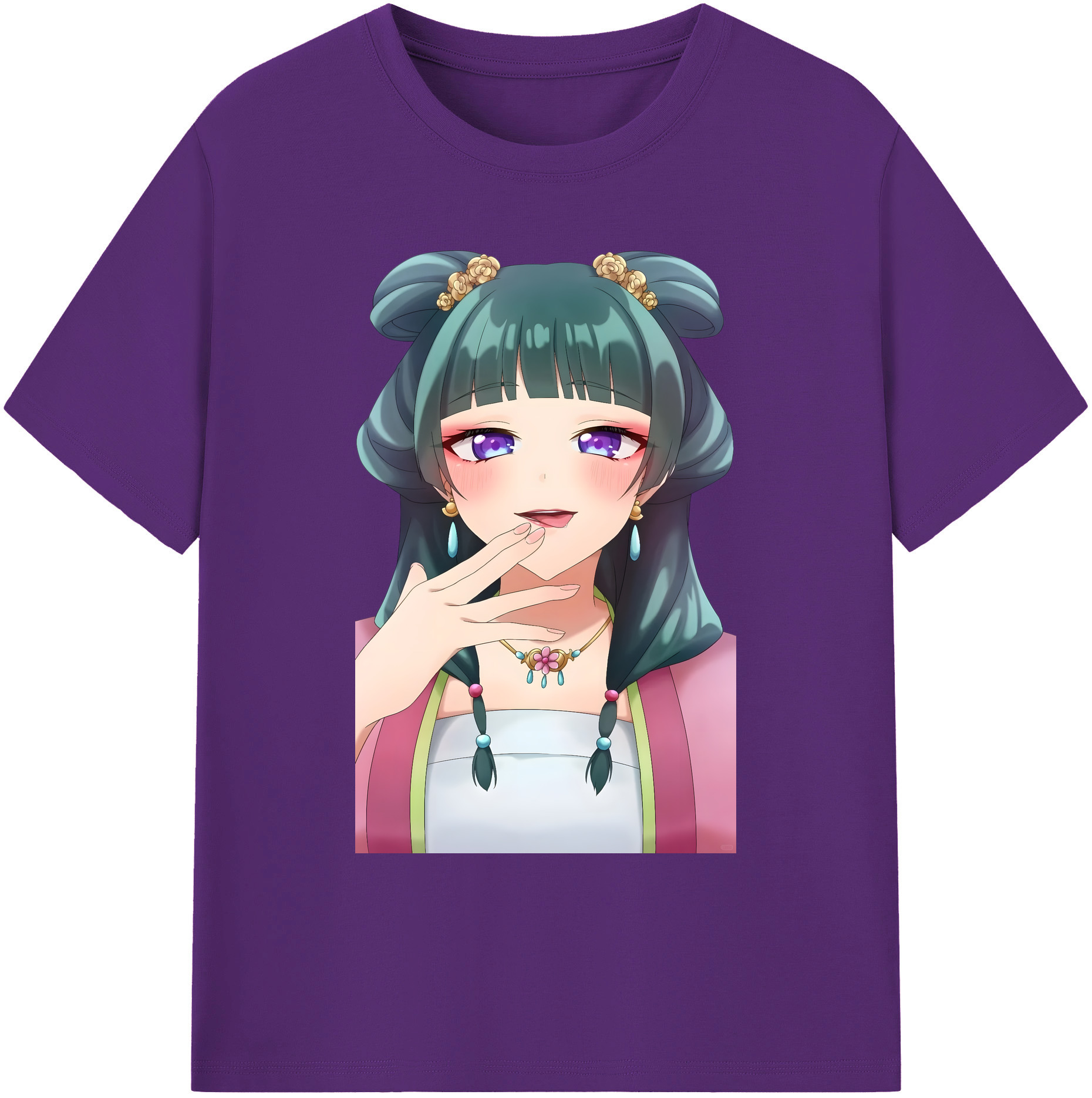 （画像用） 薬屋のひとりごと The Apothecary Diaries 綿100％ メンズ半袖Tシャツ｜肌触りやわらか＆通気性