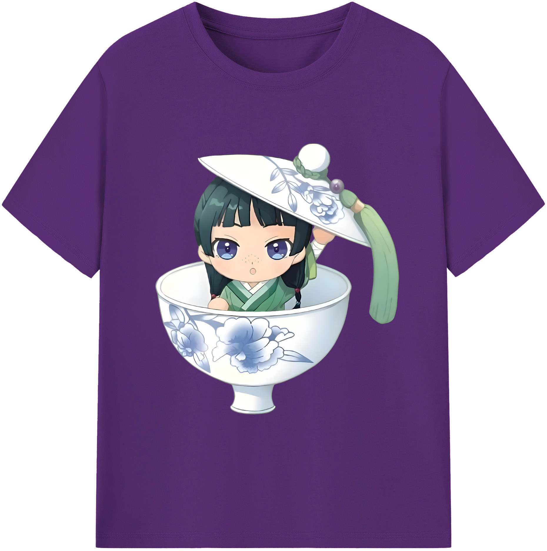 （画像用） 薬屋のひとりごと The Apothecary Diaries 綿100％ メンズ半袖Tシャツ｜肌触りやわらか＆通気性