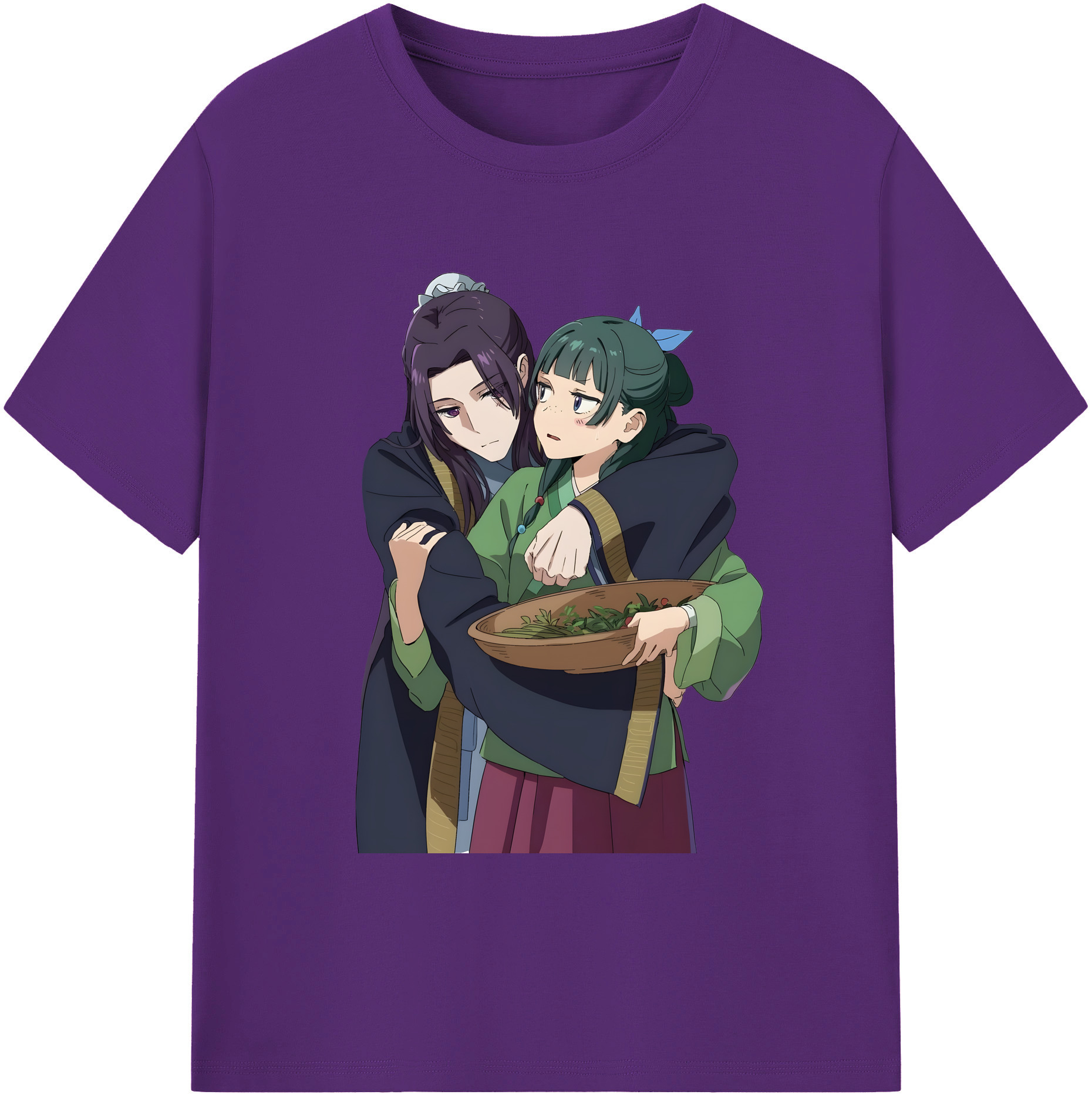 （画像用） 薬屋のひとりごと The Apothecary Diaries 綿100％ メンズ半袖Tシャツ｜肌触りやわらか＆通気性