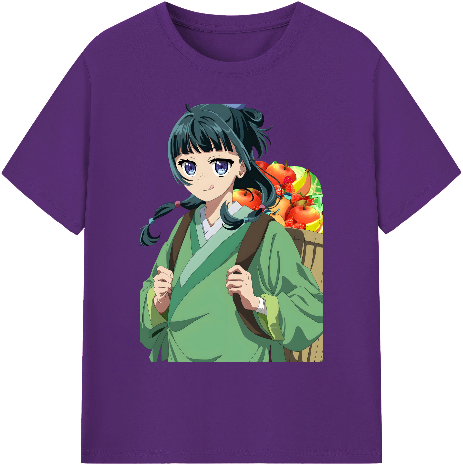 （画像用） 薬屋のひとりごと The Apothecary Diaries 綿100％ メンズ半袖Tシャツ｜肌触りやわらか＆通気性