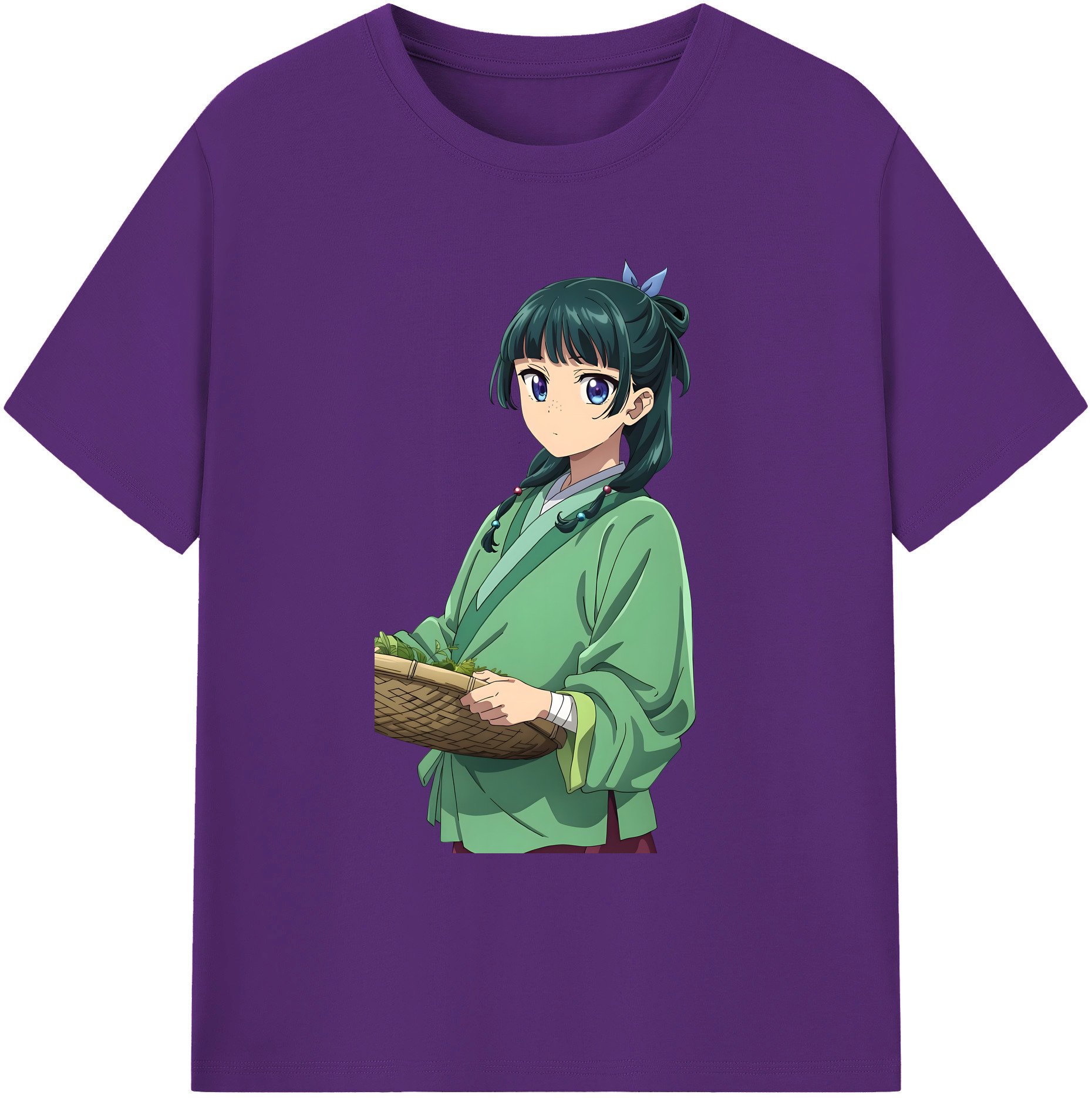 （画像用） 薬屋のひとりごと The Apothecary Diaries 綿100％ メンズ半袖Tシャツ｜肌触りやわらか＆通気性