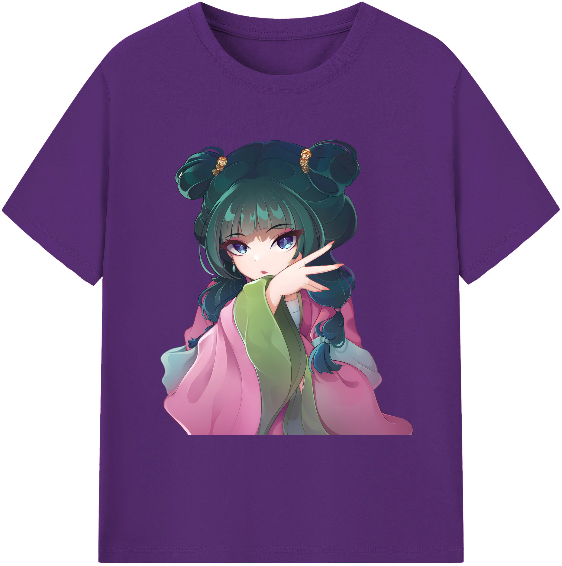 （画像用） 薬屋のひとりごと The Apothecary Diaries 綿100％ メンズ半袖Tシャツ｜肌触りやわらか＆通気性