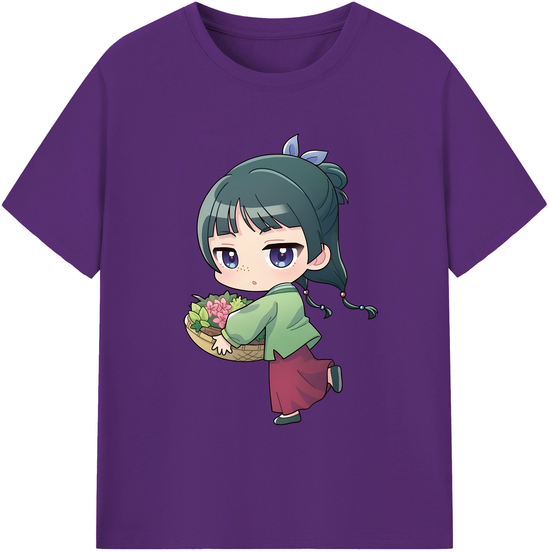 （画像用） 薬屋のひとりごと The Apothecary Diaries 綿100％ メンズ半袖Tシャツ｜肌触りやわらか＆通気性