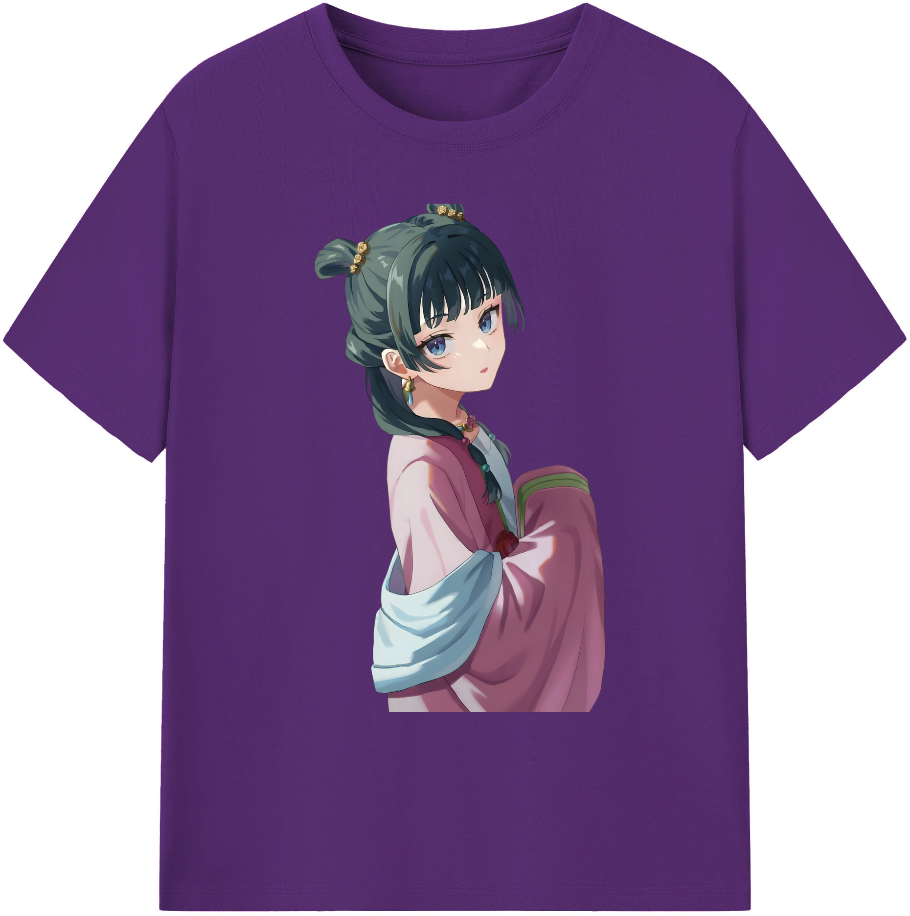 （画像用） 薬屋のひとりごと The Apothecary Diaries 綿100％ メンズ半袖Tシャツ｜肌触りやわらか＆通気性