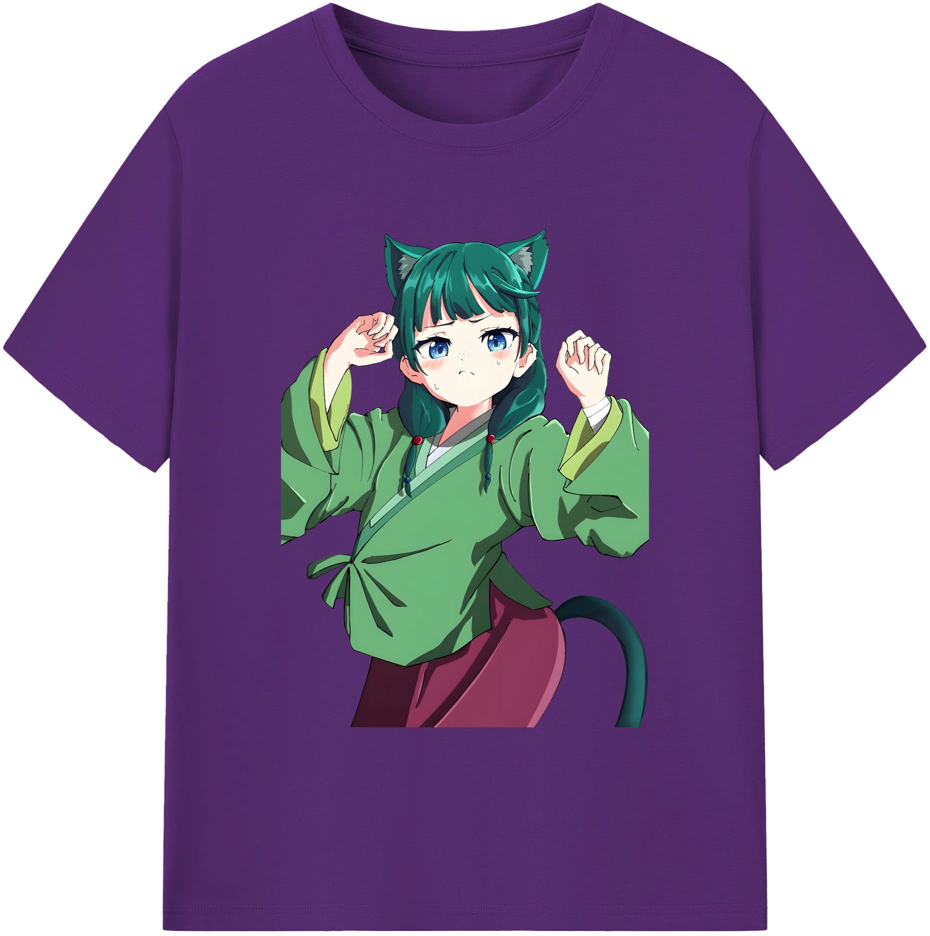 （画像用） 薬屋のひとりごと The Apothecary Diaries 綿100％ メンズ半袖Tシャツ｜肌触りやわらか＆通気性