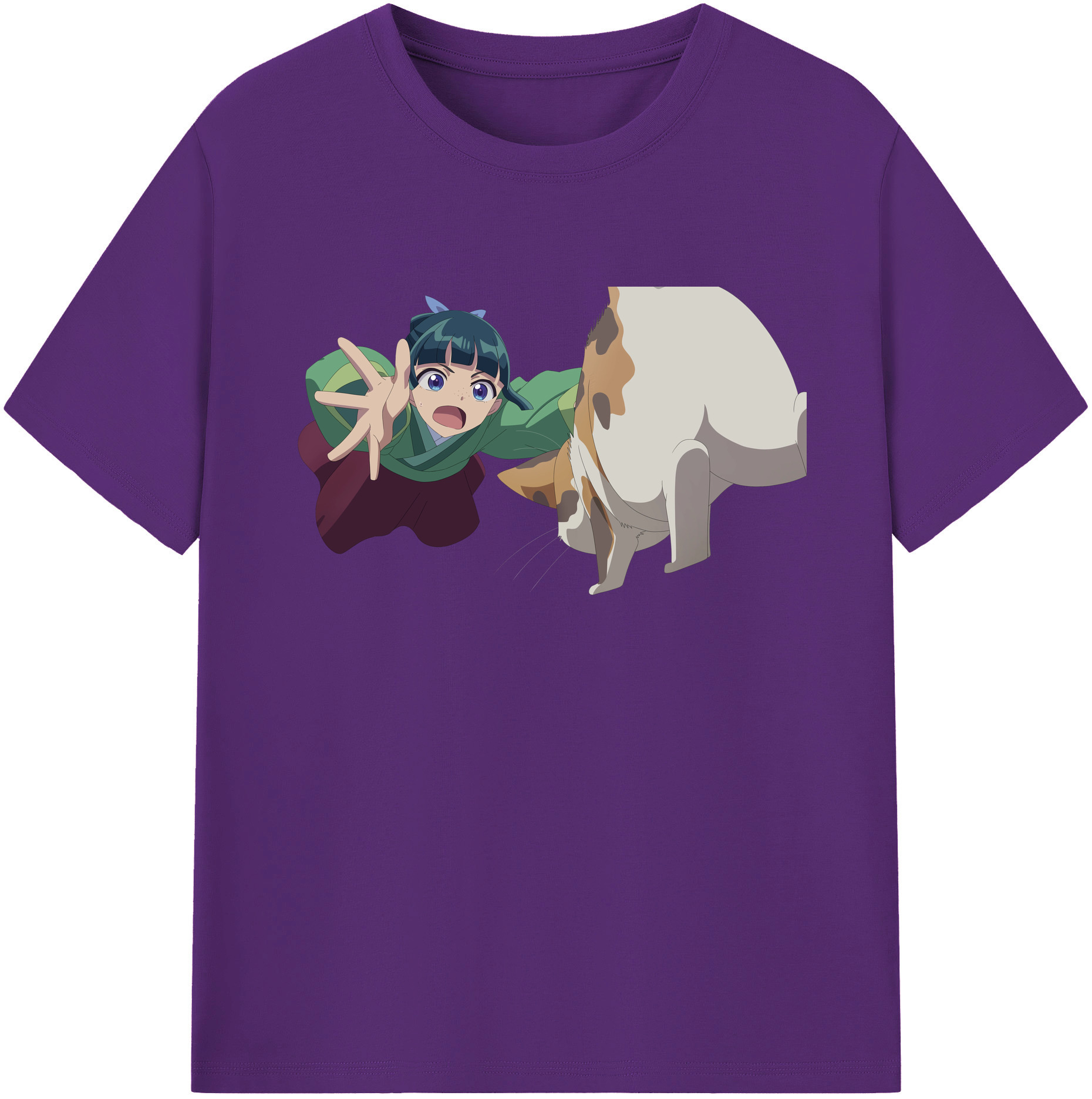 （画像用） 薬屋のひとりごと The Apothecary Diaries 綿100％ メンズ半袖Tシャツ｜肌触りやわらか＆通気性