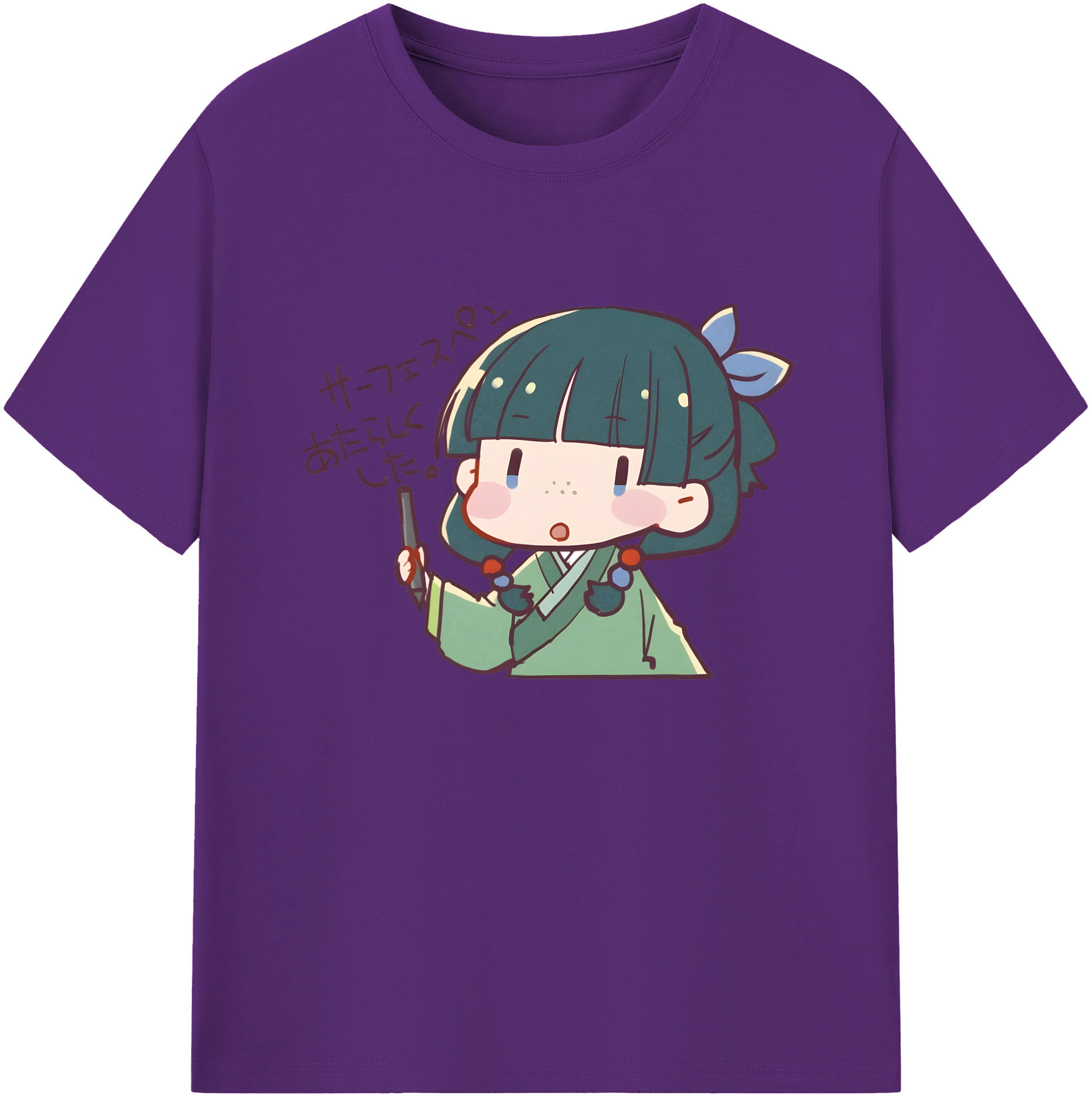 （画像用） 薬屋のひとりごと The Apothecary Diaries 綿100％ メンズ半袖Tシャツ｜肌触りやわらか＆通気性