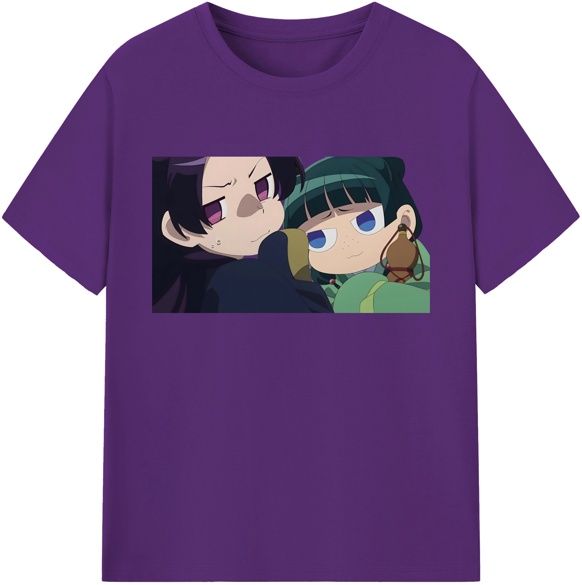 （画像用） 薬屋のひとりごと The Apothecary Diaries 綿100％ メンズ半袖Tシャツ｜肌触りやわらか＆通気性