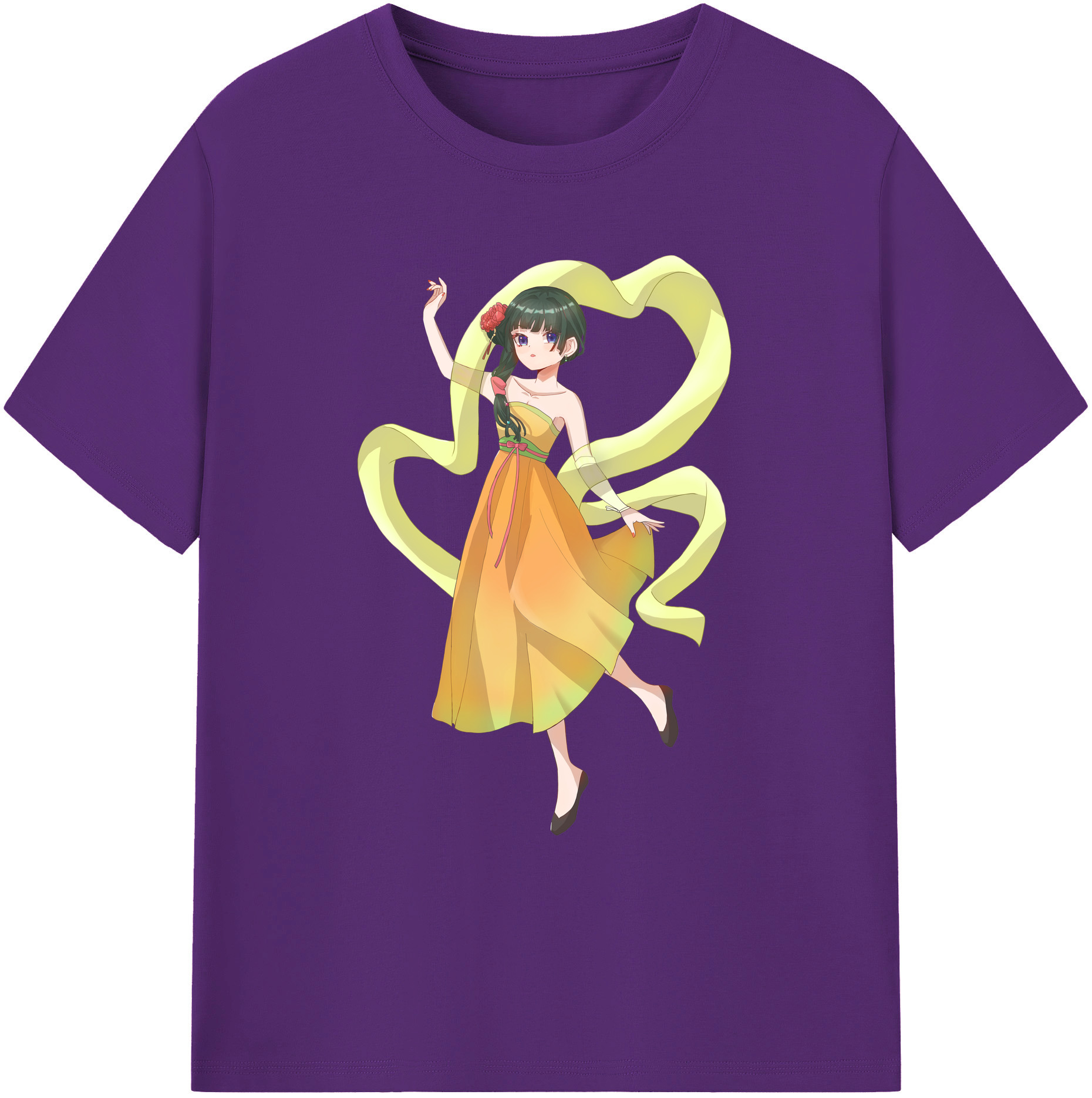 （画像用） 薬屋のひとりごと The Apothecary Diaries 綿100％ メンズ半袖Tシャツ｜肌触りやわらか＆通気性