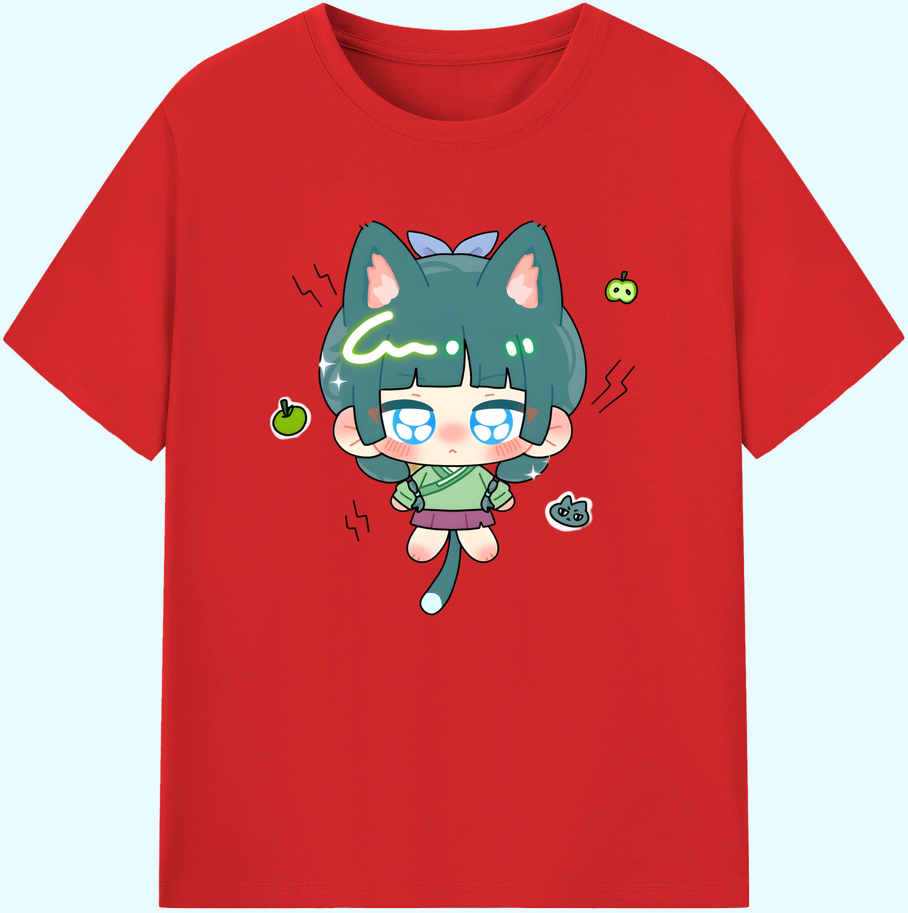 （画像用） 薬屋のひとりごと The Apothecary Diaries 綿100％ メンズ半袖Tシャツ｜肌触りやわらか＆通気性