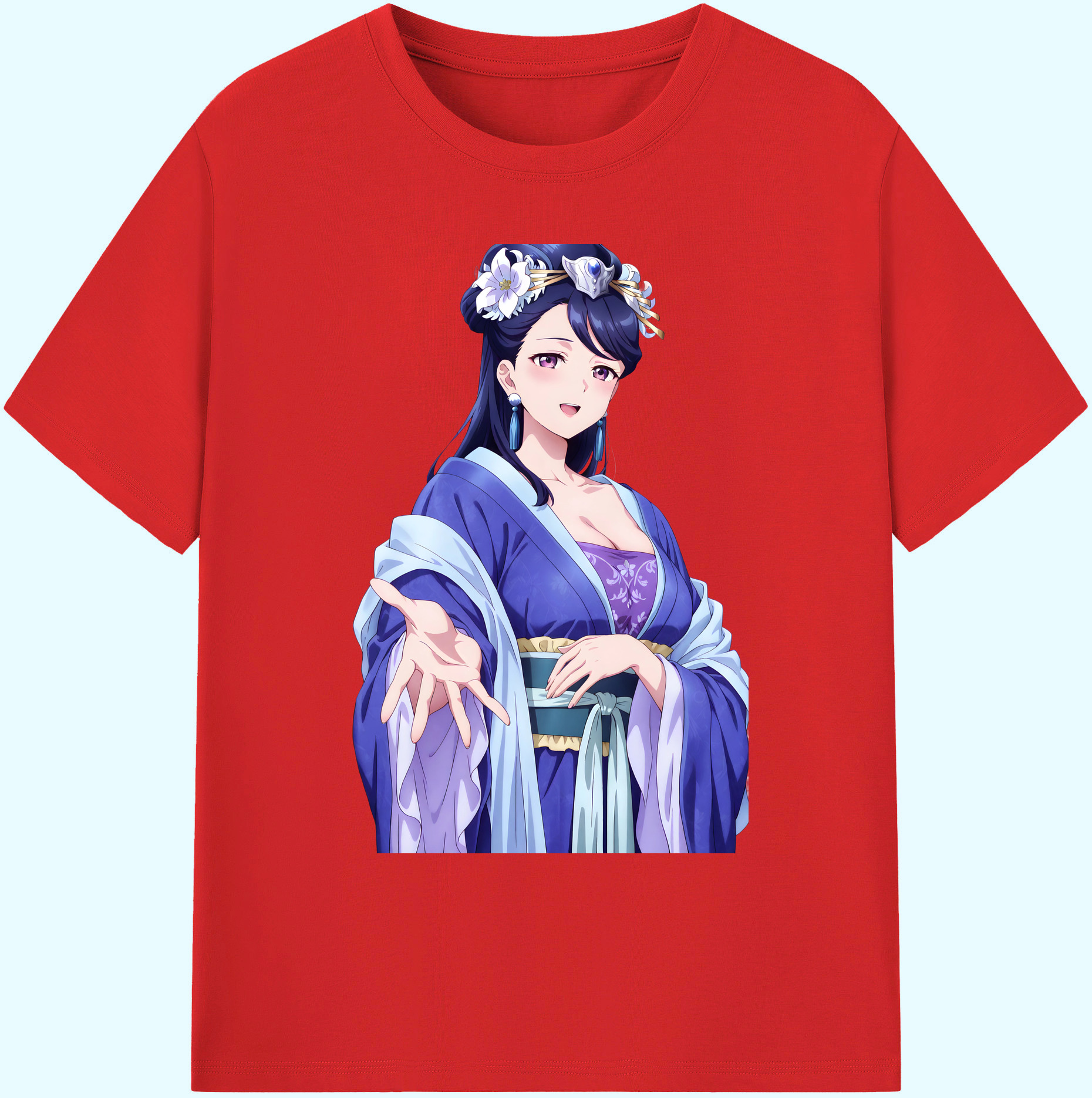 （画像用） 薬屋のひとりごと The Apothecary Diaries 綿100％ メンズ半袖Tシャツ｜肌触りやわらか＆通気性