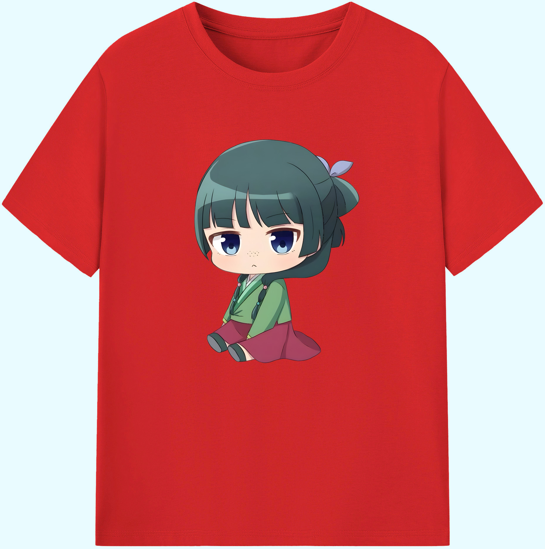 （画像用） 薬屋のひとりごと The Apothecary Diaries 綿100％ メンズ半袖Tシャツ｜肌触りやわらか＆通気性