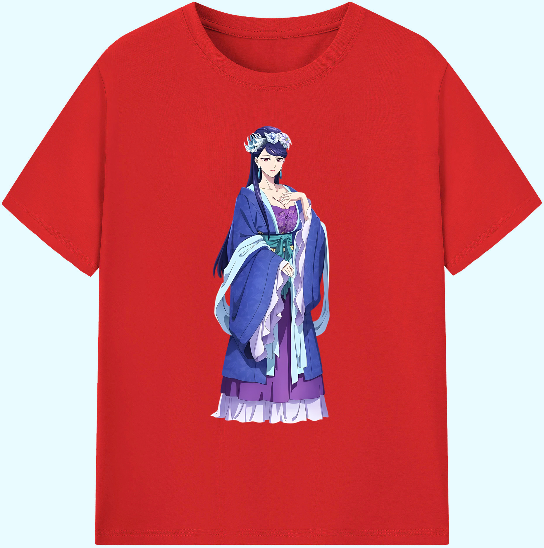 （画像用） 薬屋のひとりごと The Apothecary Diaries 綿100％ メンズ半袖Tシャツ｜肌触りやわらか＆通気性