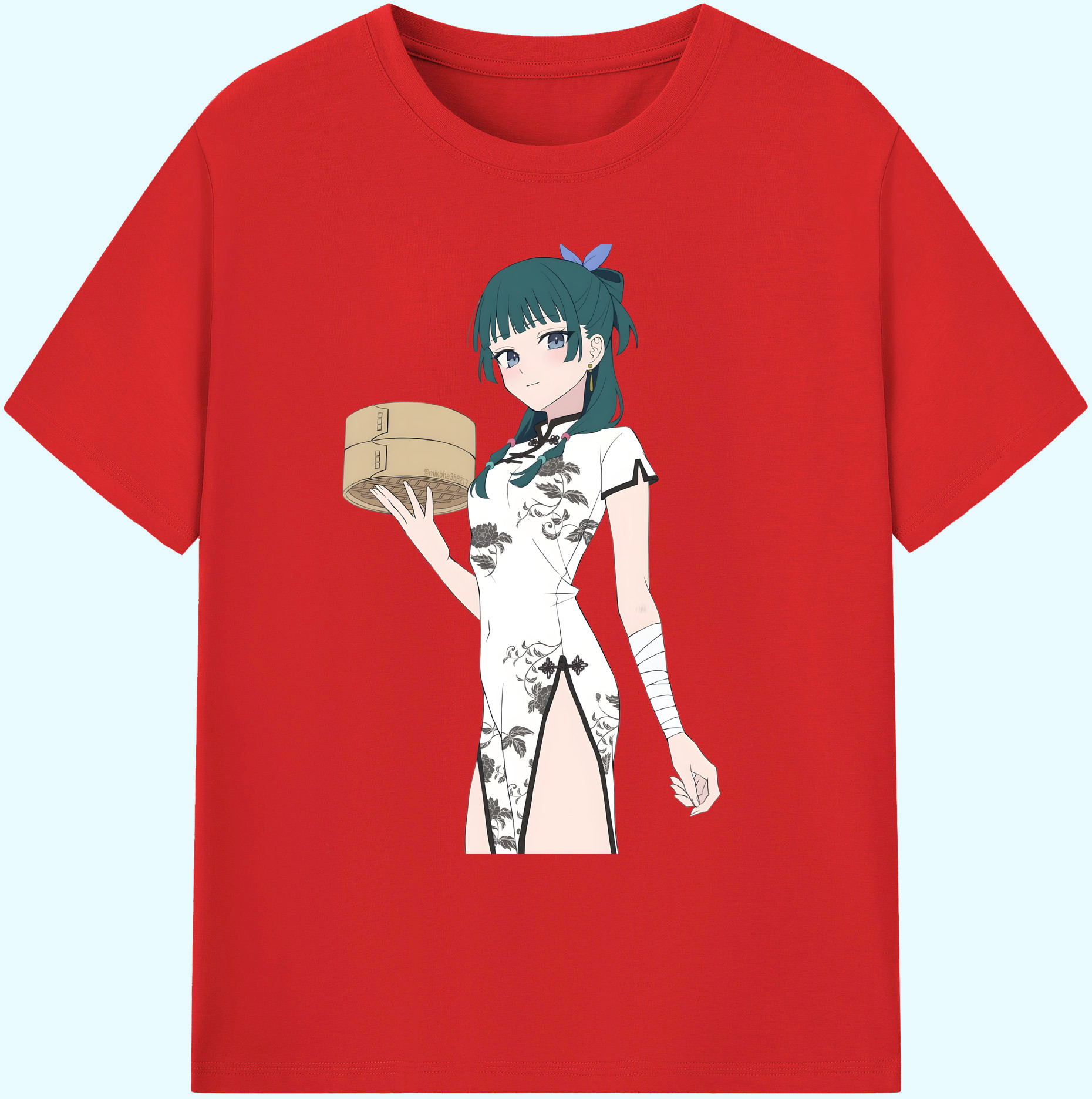 （画像用） 薬屋のひとりごと The Apothecary Diaries 綿100％ メンズ半袖Tシャツ｜肌触りやわらか＆通気性