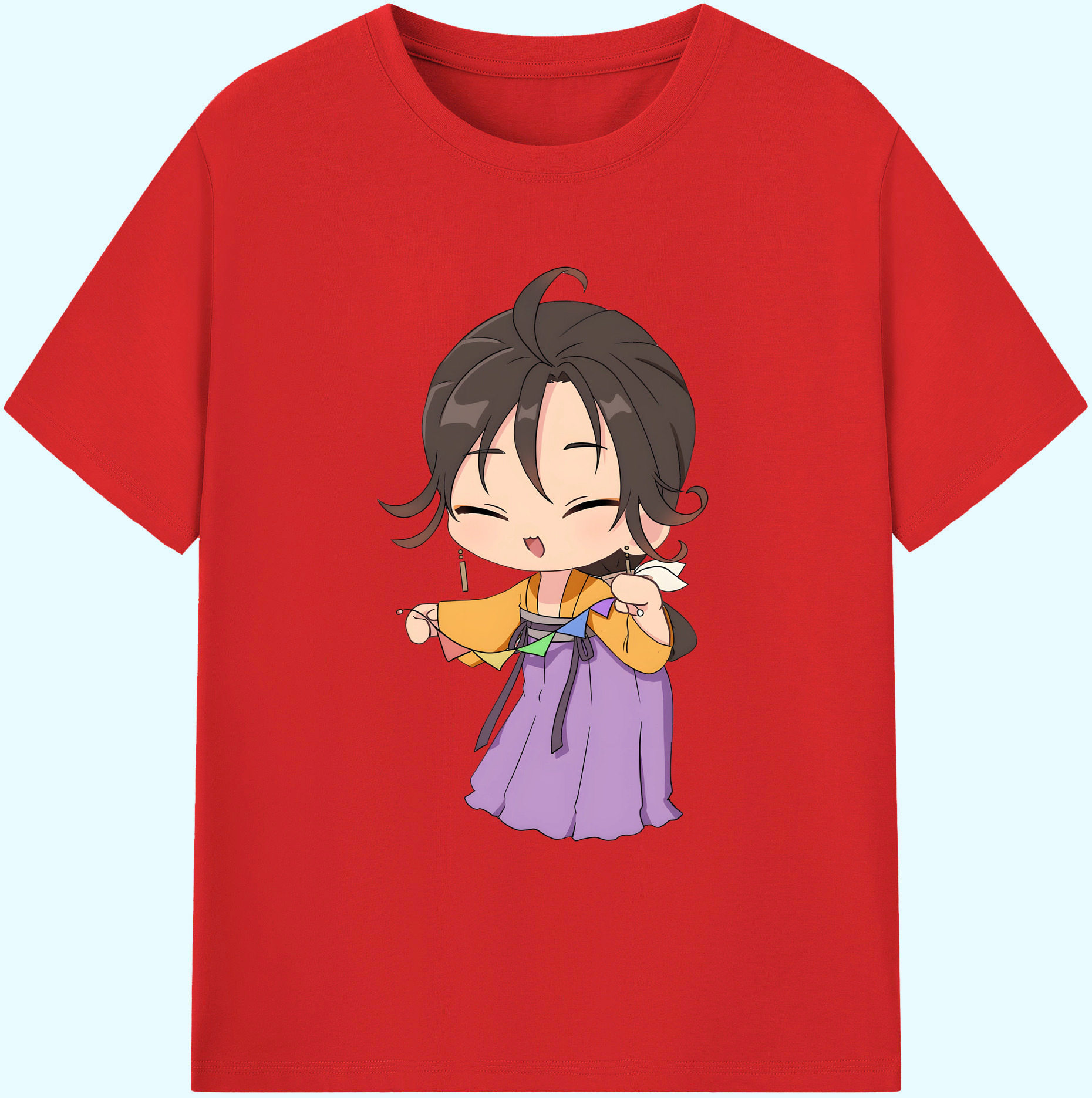 （画像用） 薬屋のひとりごと The Apothecary Diaries 綿100％ メンズ半袖Tシャツ｜肌触りやわらか＆通気性