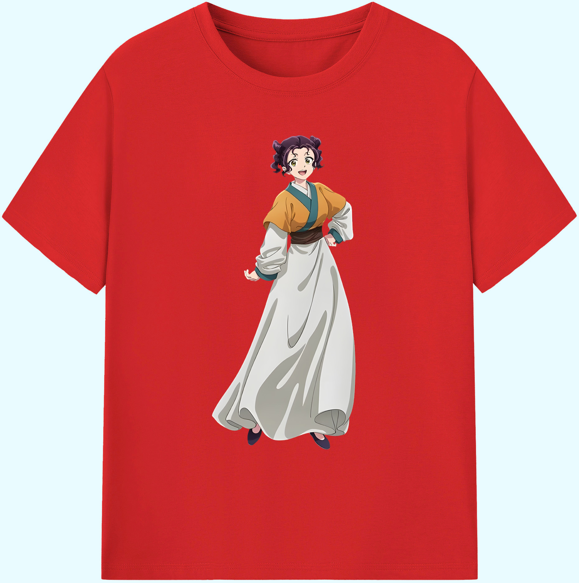 （画像用） 薬屋のひとりごと The Apothecary Diaries 綿100％ メンズ半袖Tシャツ｜肌触りやわらか＆通気性