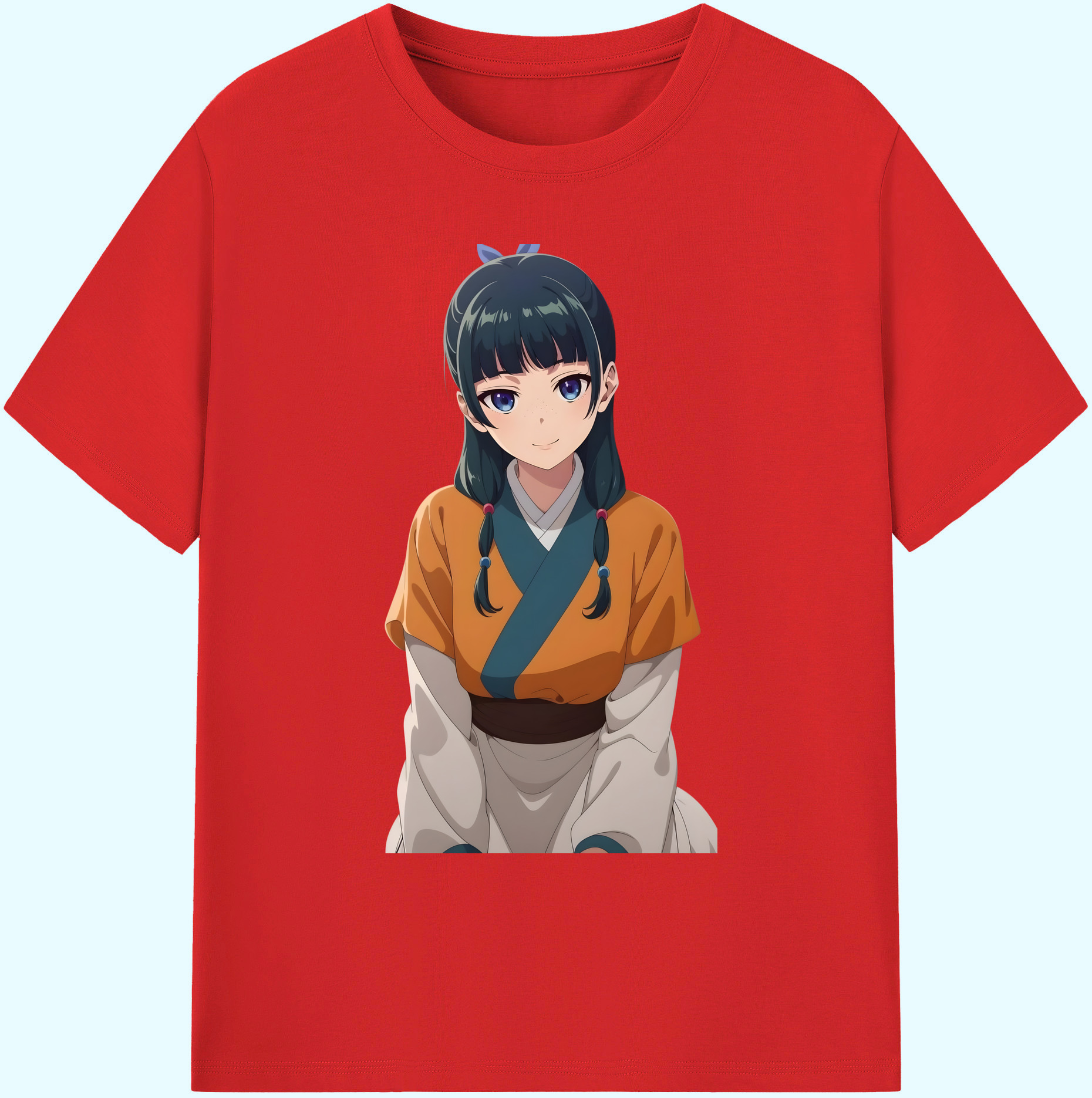 （画像用） 薬屋のひとりごと The Apothecary Diaries 綿100％ メンズ半袖Tシャツ｜肌触りやわらか＆通気性