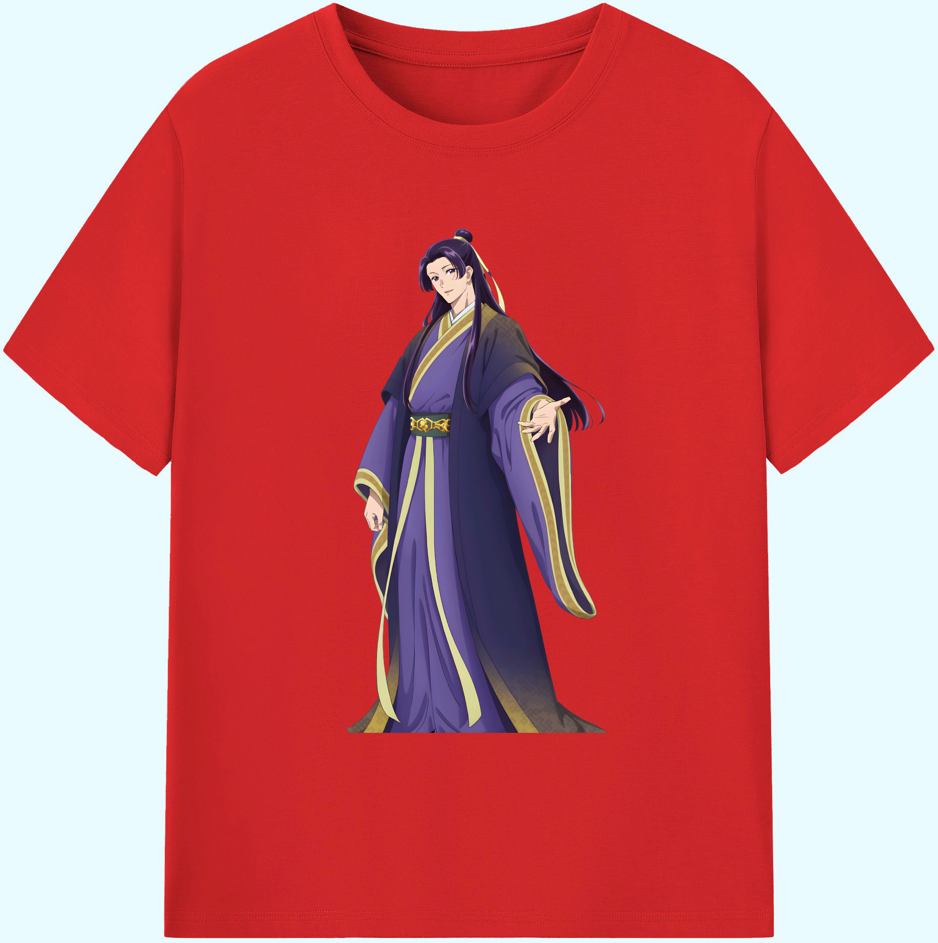 （画像用） 薬屋のひとりごと The Apothecary Diaries 綿100％ メンズ半袖Tシャツ｜肌触りやわらか＆通気性