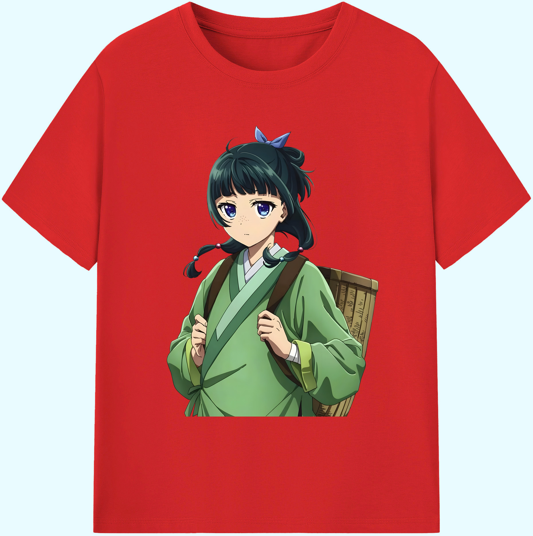 （画像用） 薬屋のひとりごと The Apothecary Diaries 綿100％ メンズ半袖Tシャツ｜肌触りやわらか＆通気性