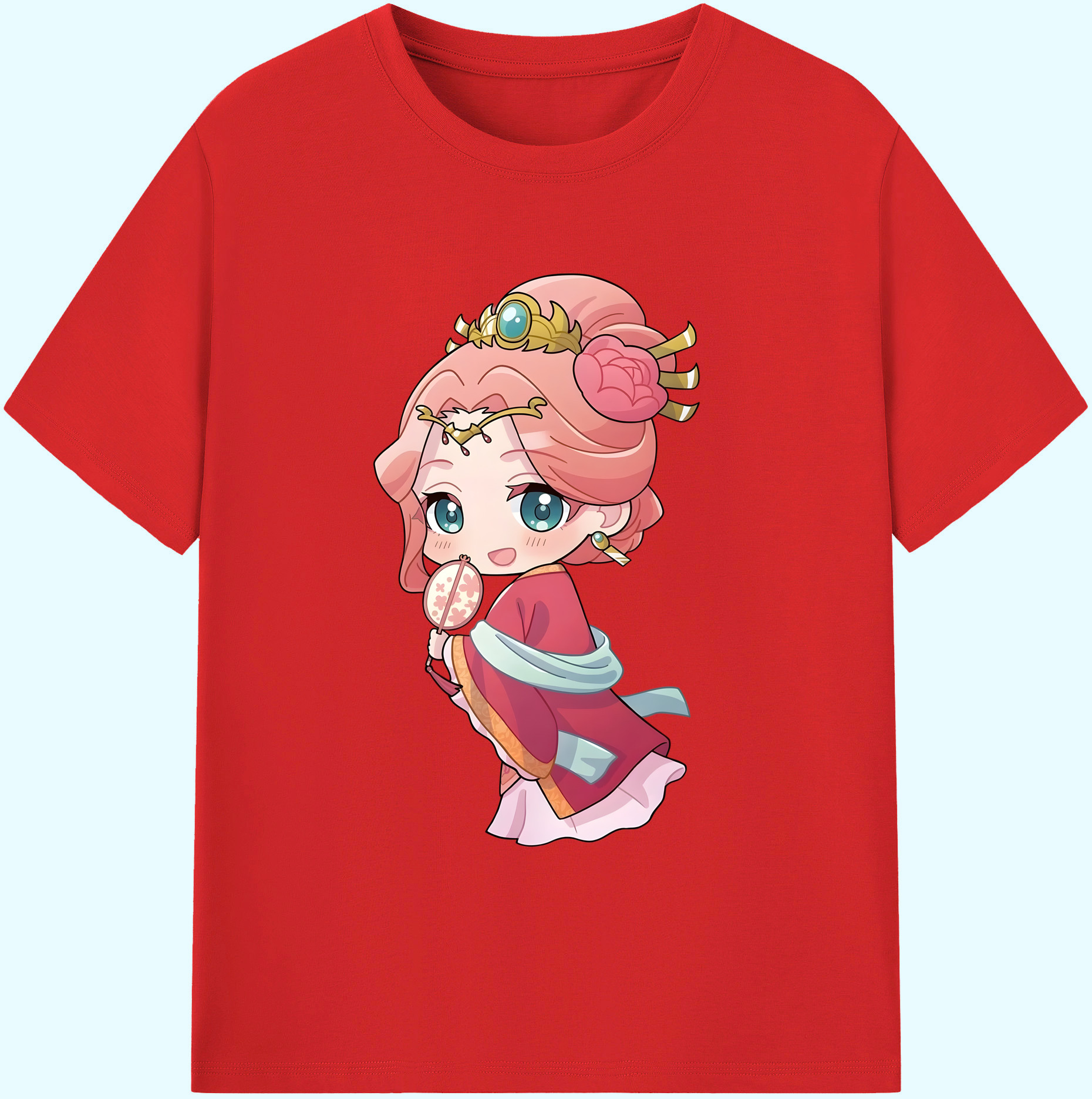 （画像用） 薬屋のひとりごと The Apothecary Diaries 綿100％ メンズ半袖Tシャツ｜肌触りやわらか＆通気性