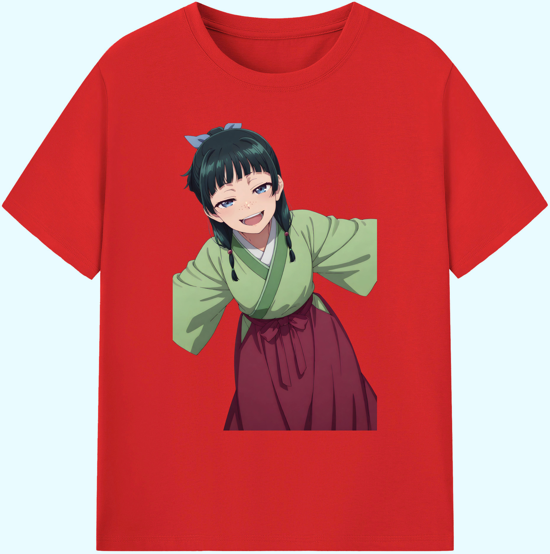 （画像用） 薬屋のひとりごと The Apothecary Diaries 綿100％ メンズ半袖Tシャツ｜肌触りやわらか＆通気性