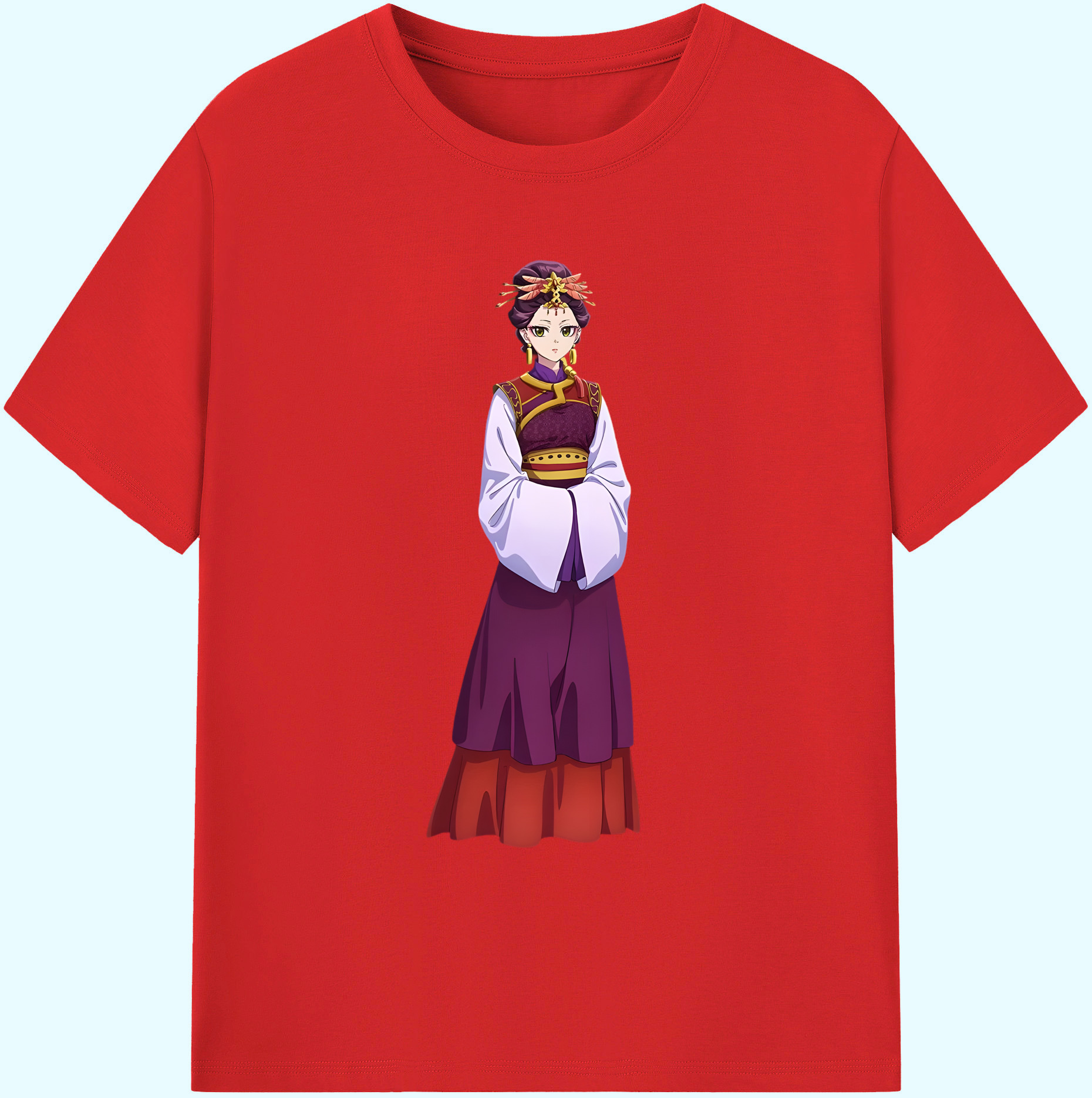 （画像用） 薬屋のひとりごと The Apothecary Diaries 綿100％ メンズ半袖Tシャツ｜肌触りやわらか＆通気性
