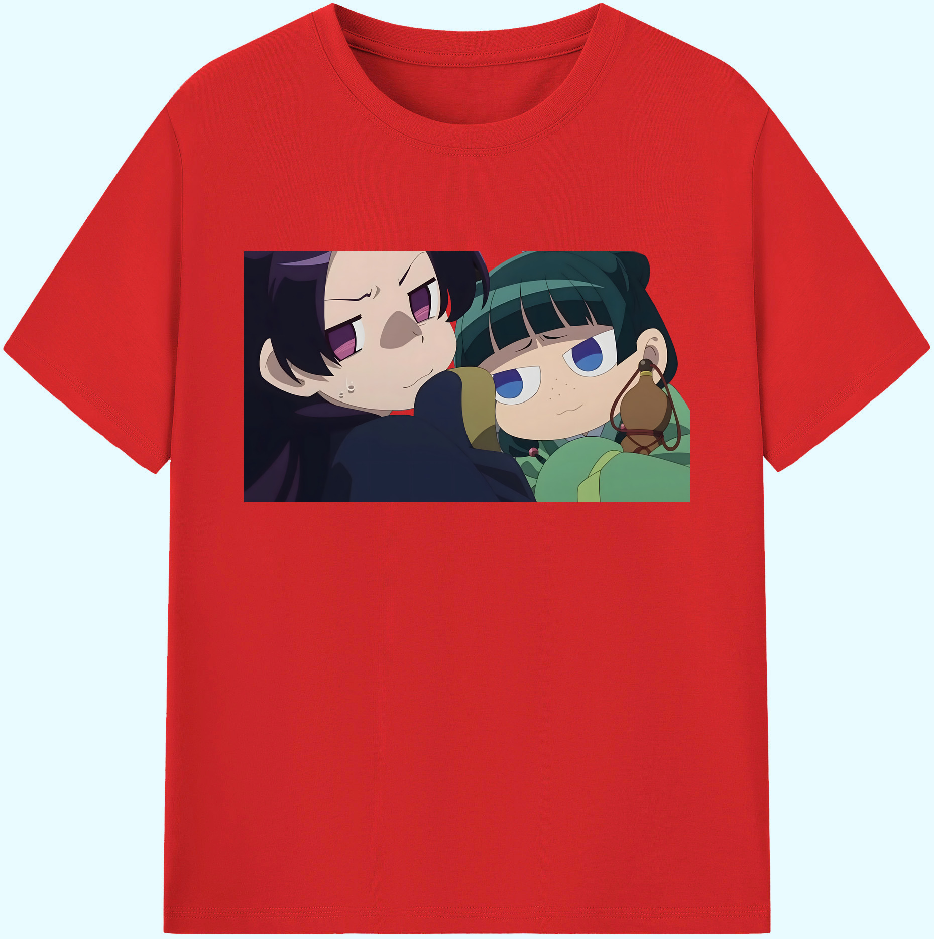 （画像用） 薬屋のひとりごと The Apothecary Diaries 綿100％ メンズ半袖Tシャツ｜肌触りやわらか＆通気性