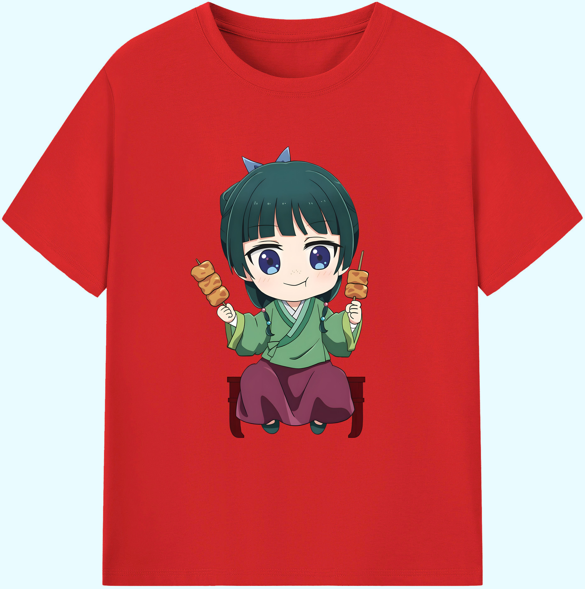 （画像用） 薬屋のひとりごと The Apothecary Diaries 綿100％ メンズ半袖Tシャツ｜肌触りやわらか＆通気性