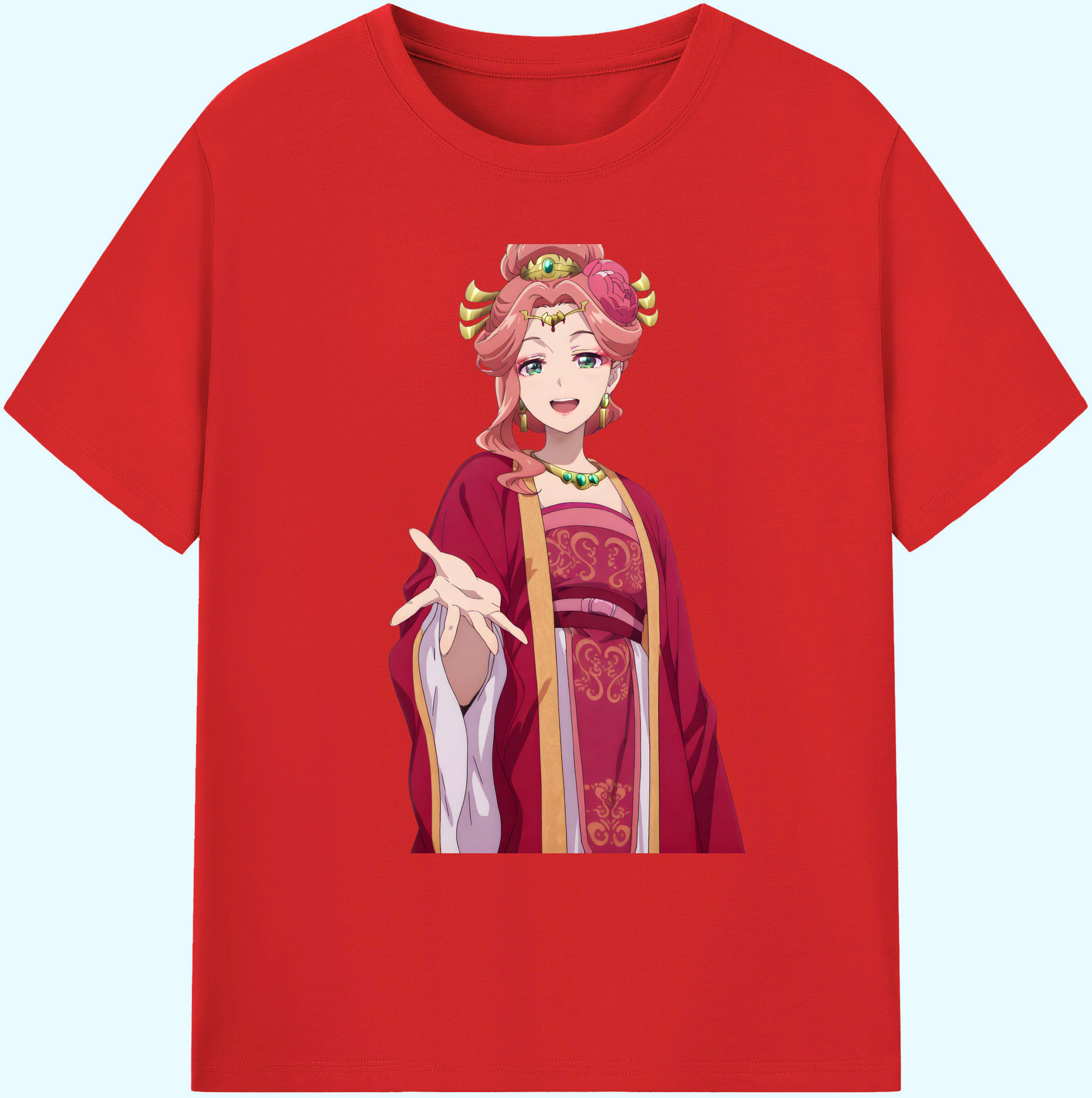 （画像用） 薬屋のひとりごと The Apothecary Diaries 綿100％ メンズ半袖Tシャツ｜肌触りやわらか＆通気性
