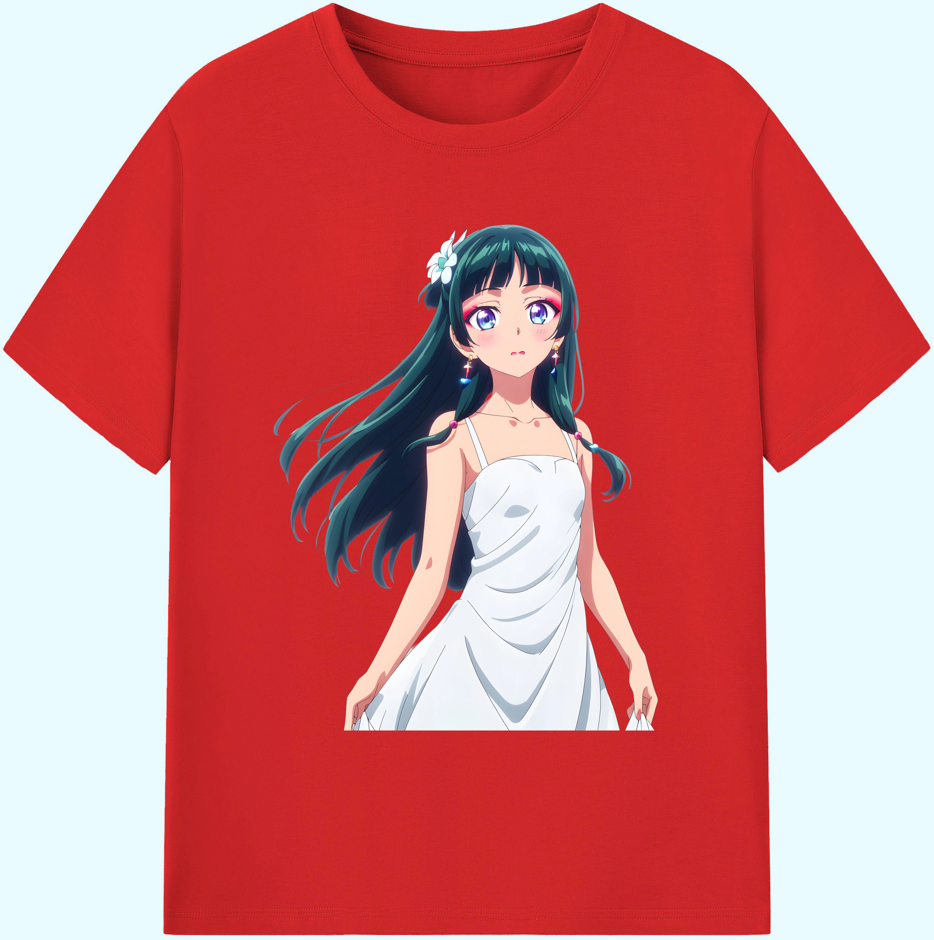 （画像用） 薬屋のひとりごと The Apothecary Diaries 綿100％ メンズ半袖Tシャツ｜肌触りやわらか＆通気性
