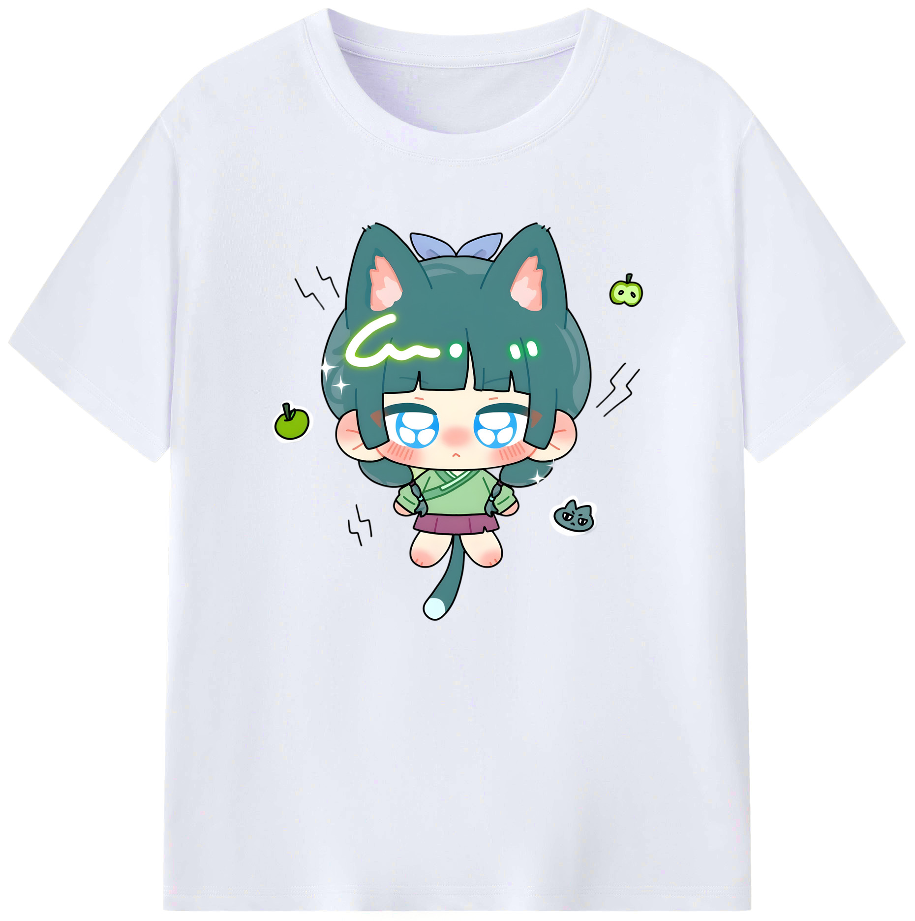 （画像用） 薬屋のひとりごと The Apothecary Diaries 綿100％ メンズ半袖Tシャツ｜肌触りやわらか＆通気性