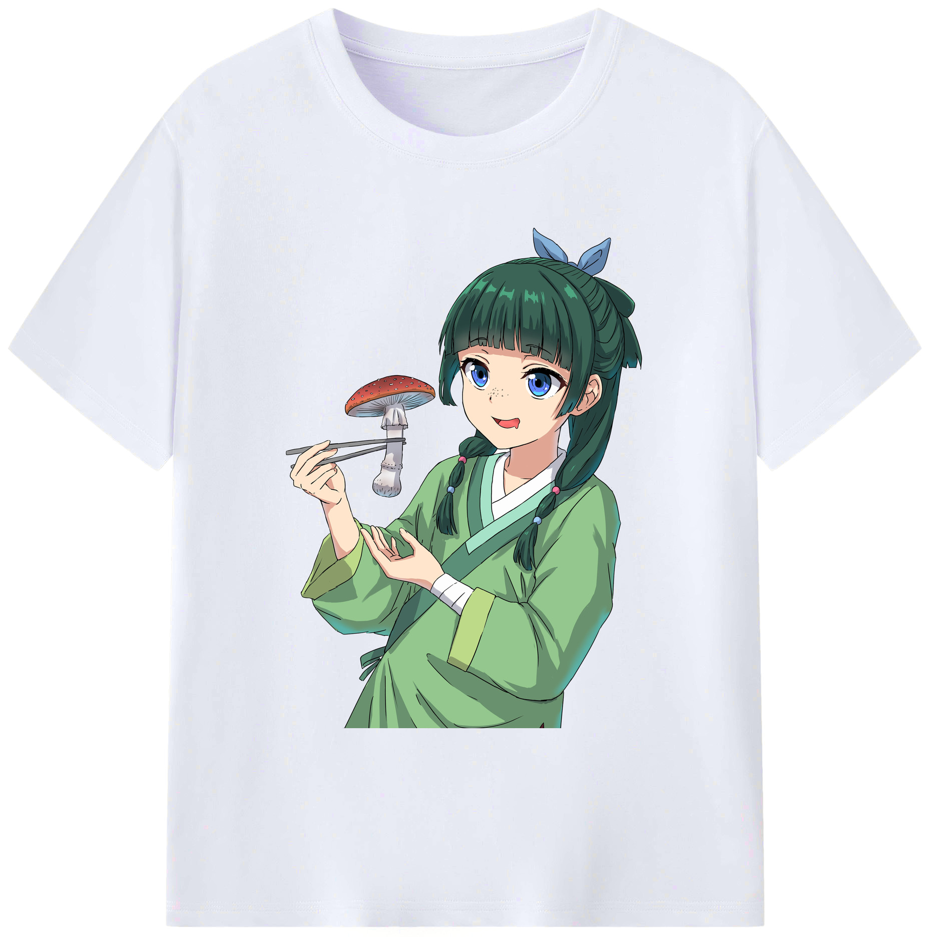 （画像用） 薬屋のひとりごと The Apothecary Diaries 綿100％ メンズ半袖Tシャツ｜肌触りやわらか＆通気性