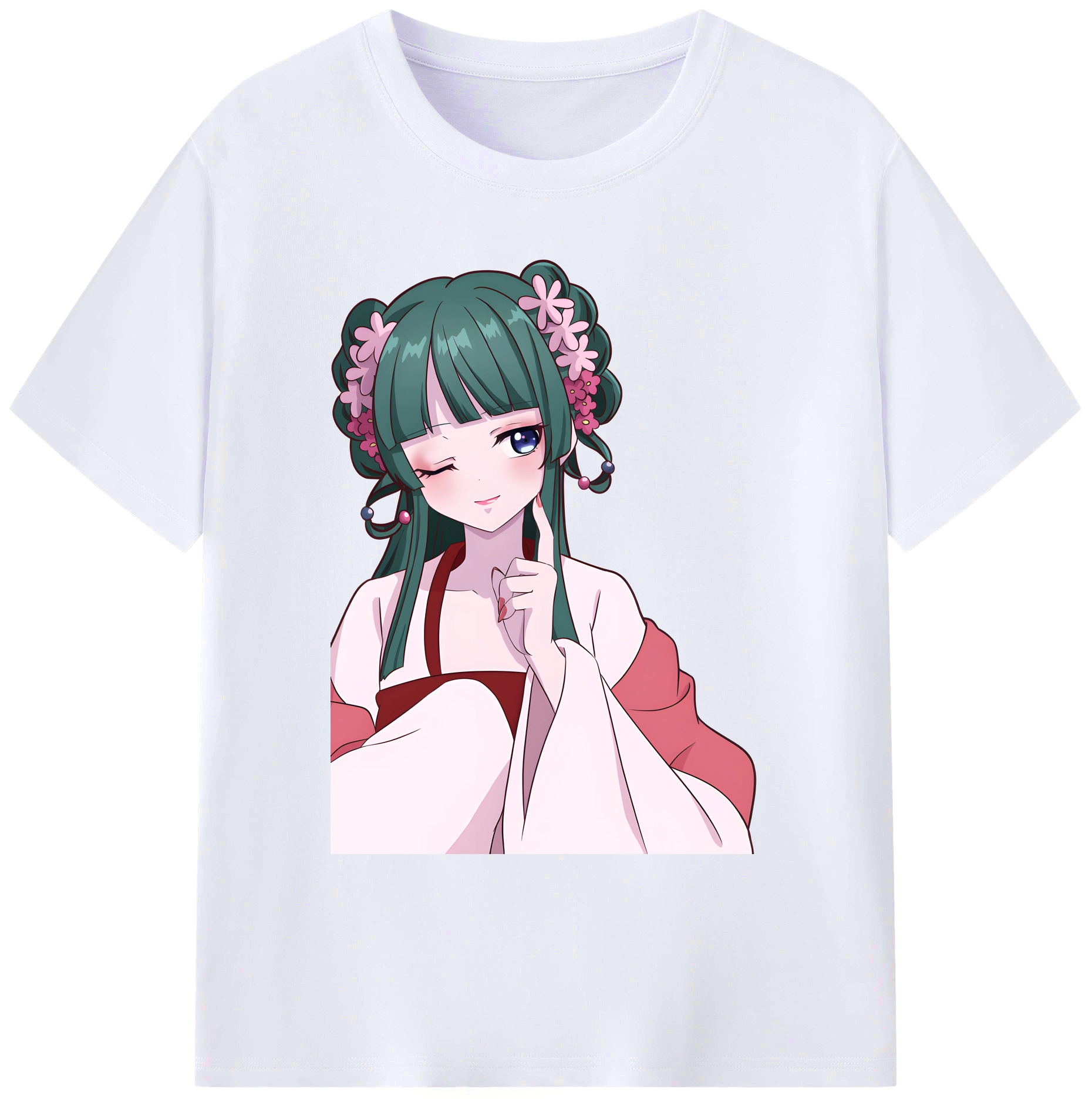 （画像用） 薬屋のひとりごと The Apothecary Diaries 綿100％ メンズ半袖Tシャツ｜肌触りやわらか＆通気性