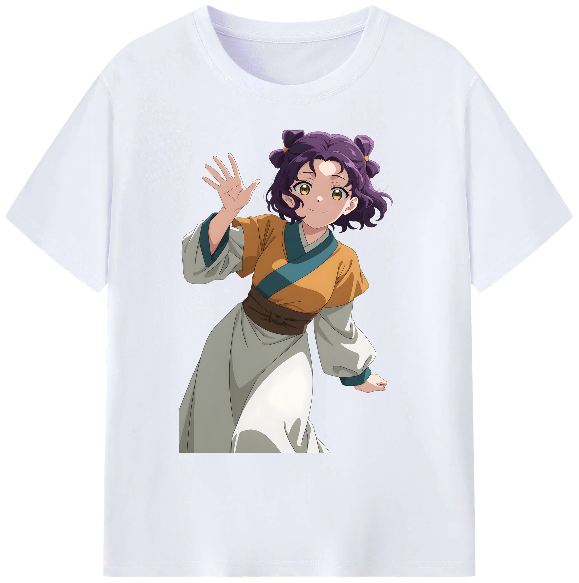 （画像用） 薬屋のひとりごと The Apothecary Diaries 綿100％ メンズ半袖Tシャツ｜肌触りやわらか＆通気性