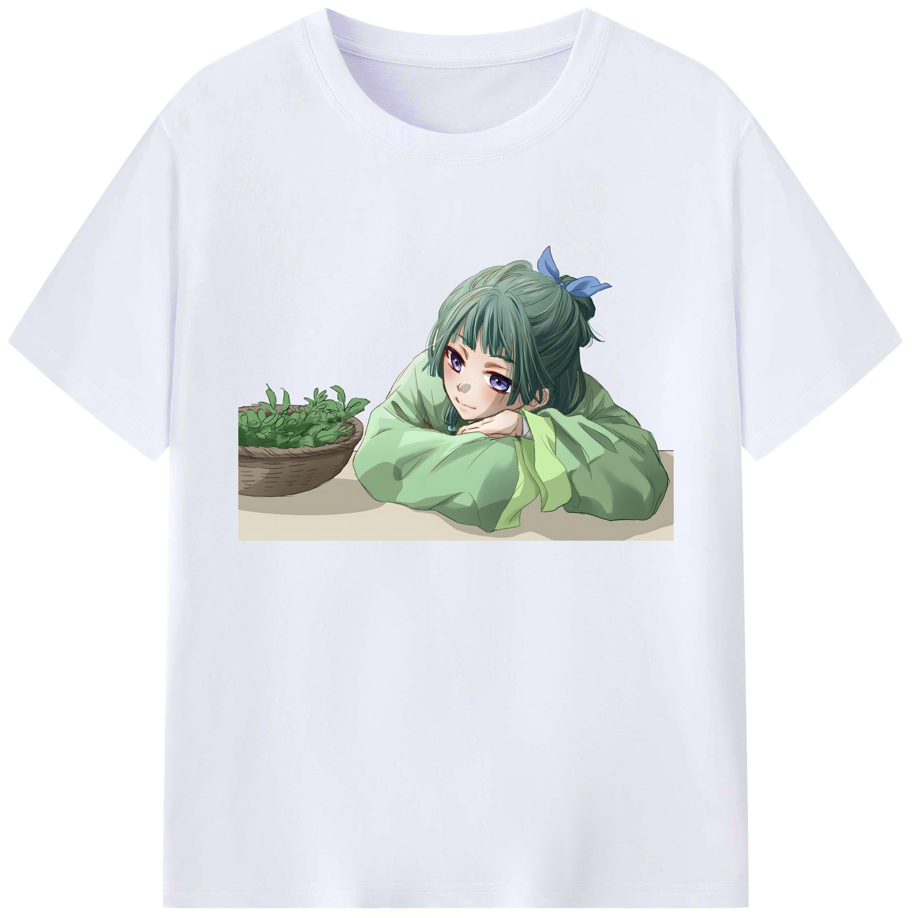 （画像用） 薬屋のひとりごと The Apothecary Diaries 綿100％ メンズ半袖Tシャツ｜肌触りやわらか＆通気性