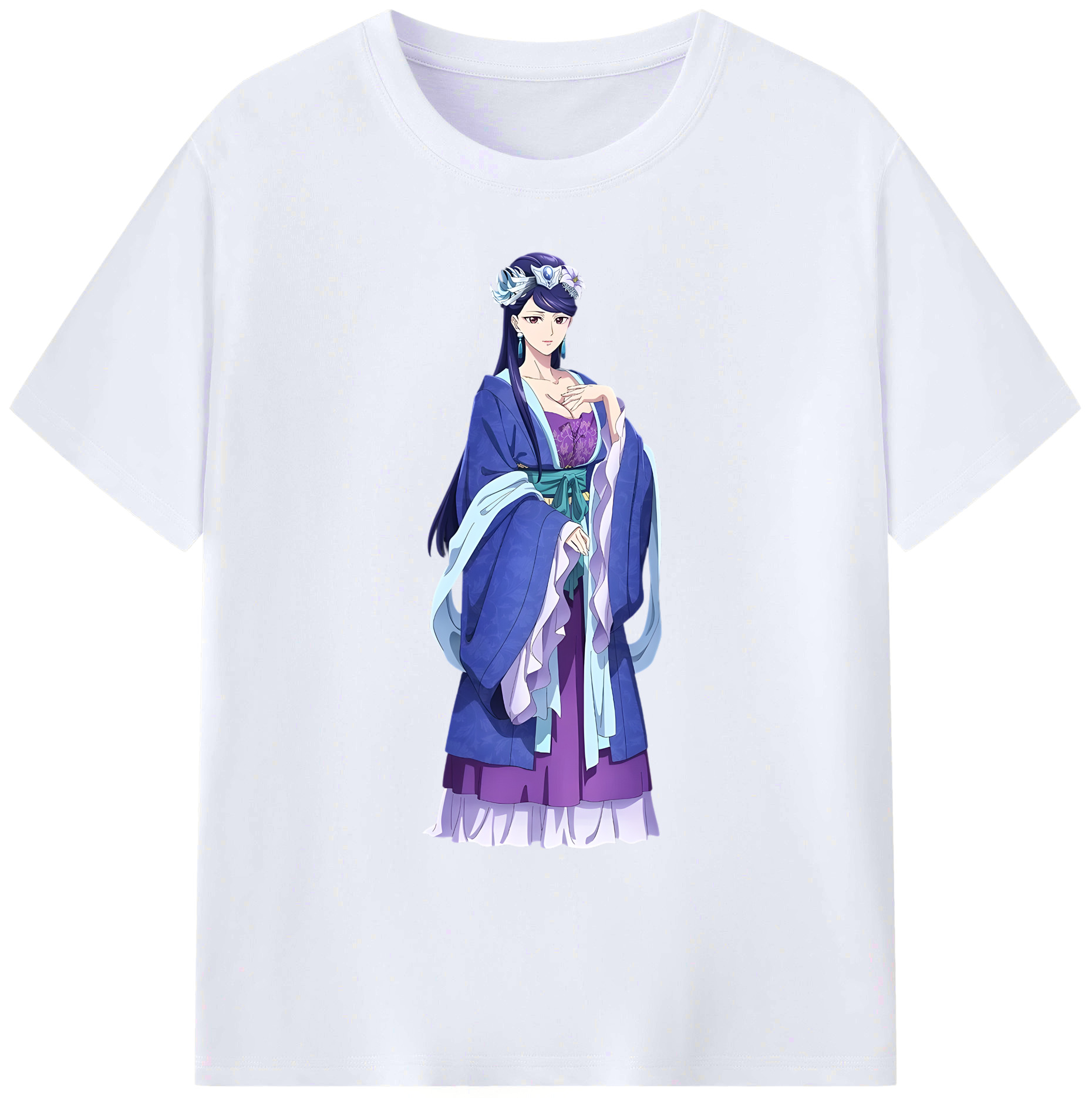（画像用） 薬屋のひとりごと The Apothecary Diaries 綿100％ メンズ半袖Tシャツ｜肌触りやわらか＆通気性