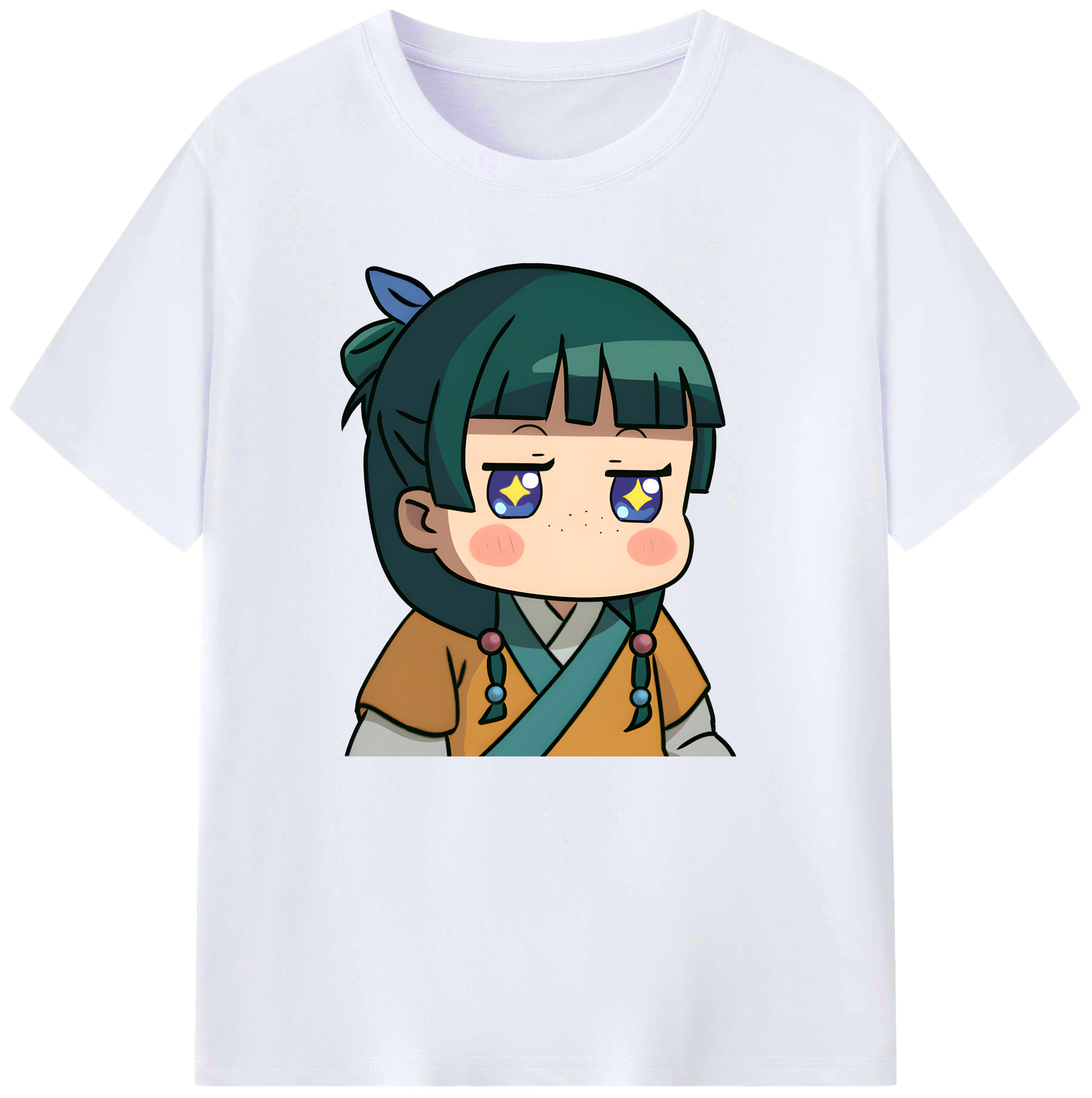（画像用） 薬屋のひとりごと The Apothecary Diaries 綿100％ メンズ半袖Tシャツ｜肌触りやわらか＆通気性