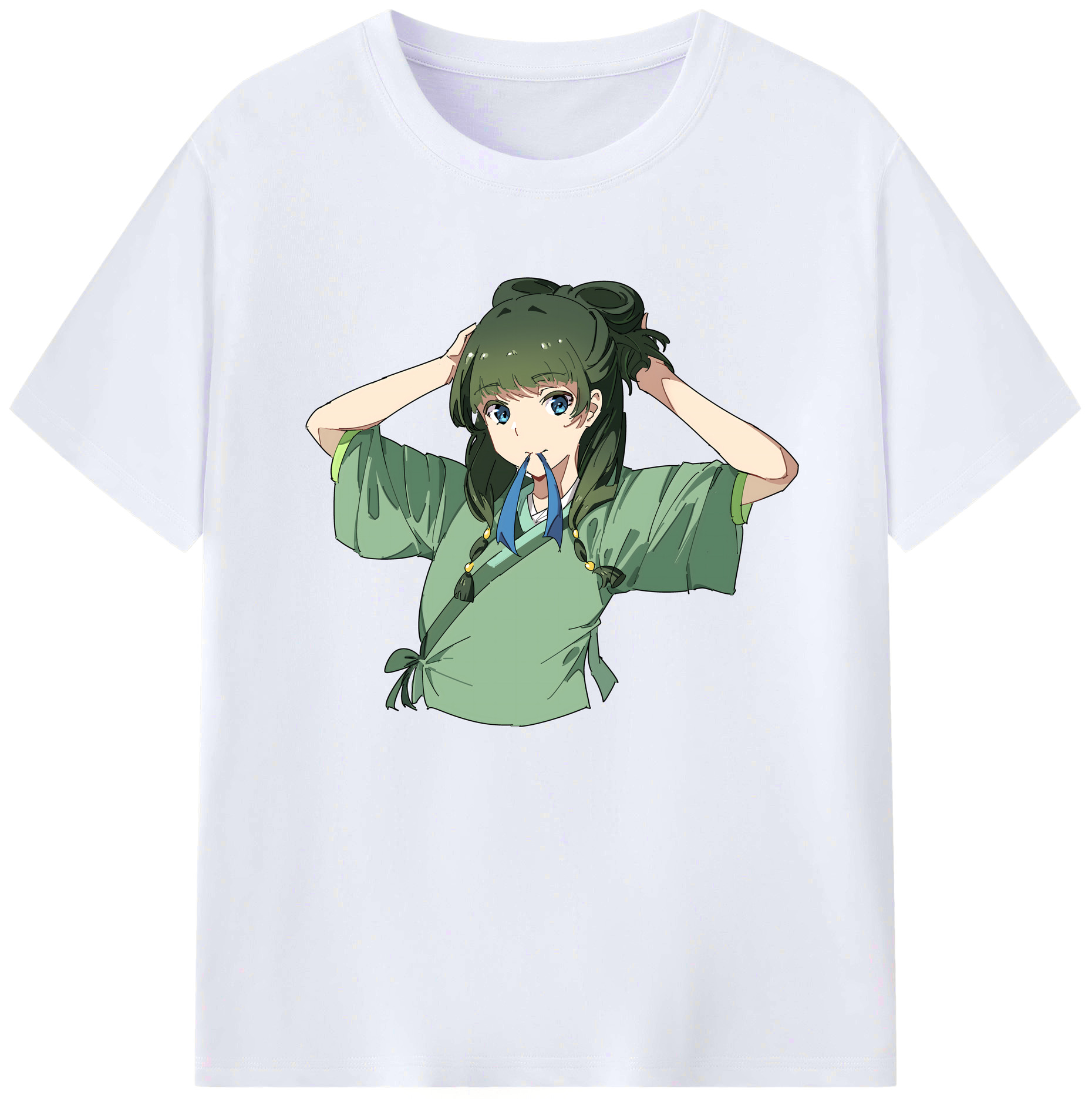 （画像用） 薬屋のひとりごと The Apothecary Diaries 綿100％ メンズ半袖Tシャツ｜肌触りやわらか＆通気性