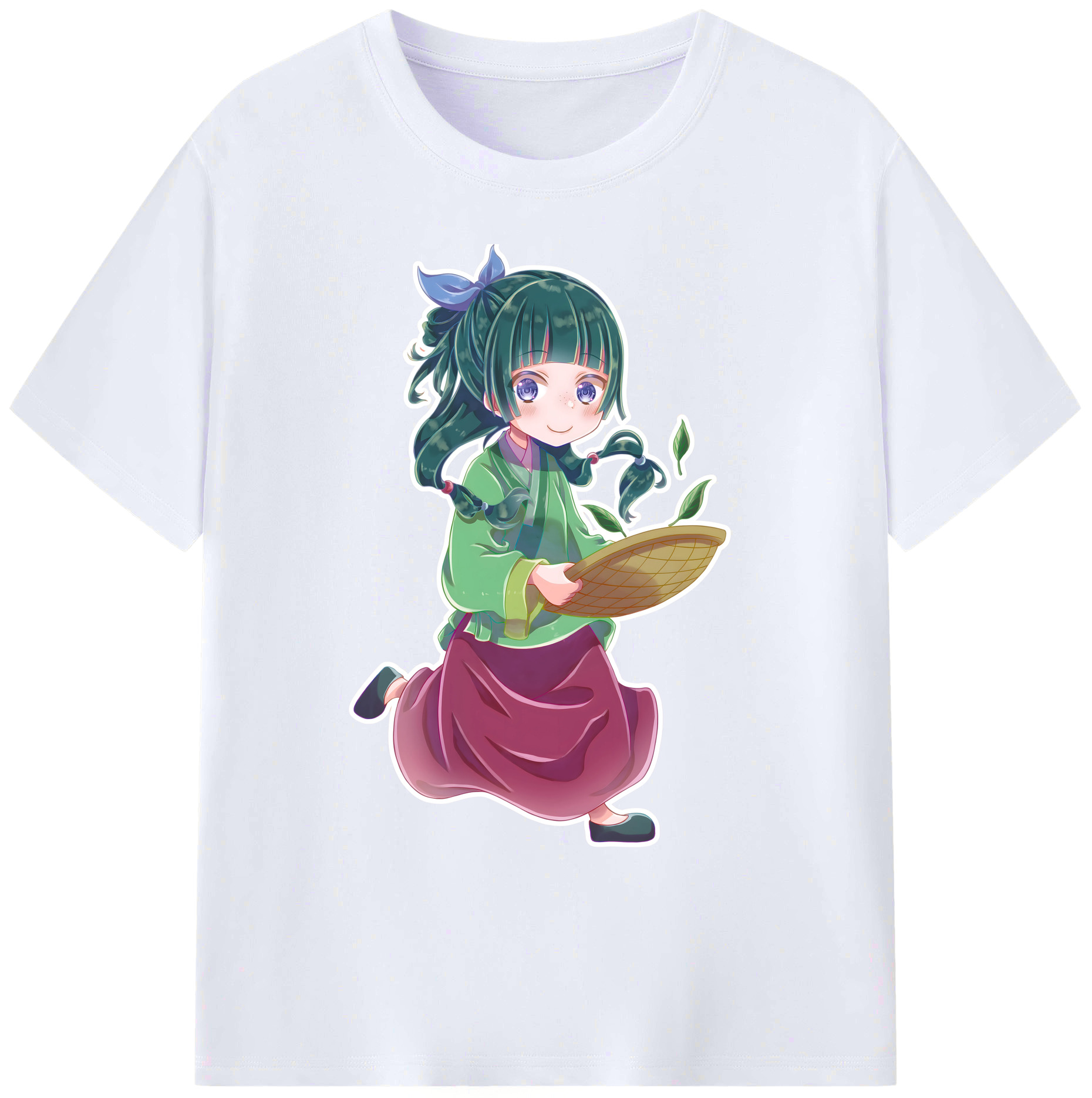 （画像用） 薬屋のひとりごと The Apothecary Diaries 綿100％ メンズ半袖Tシャツ｜肌触りやわらか＆通気性