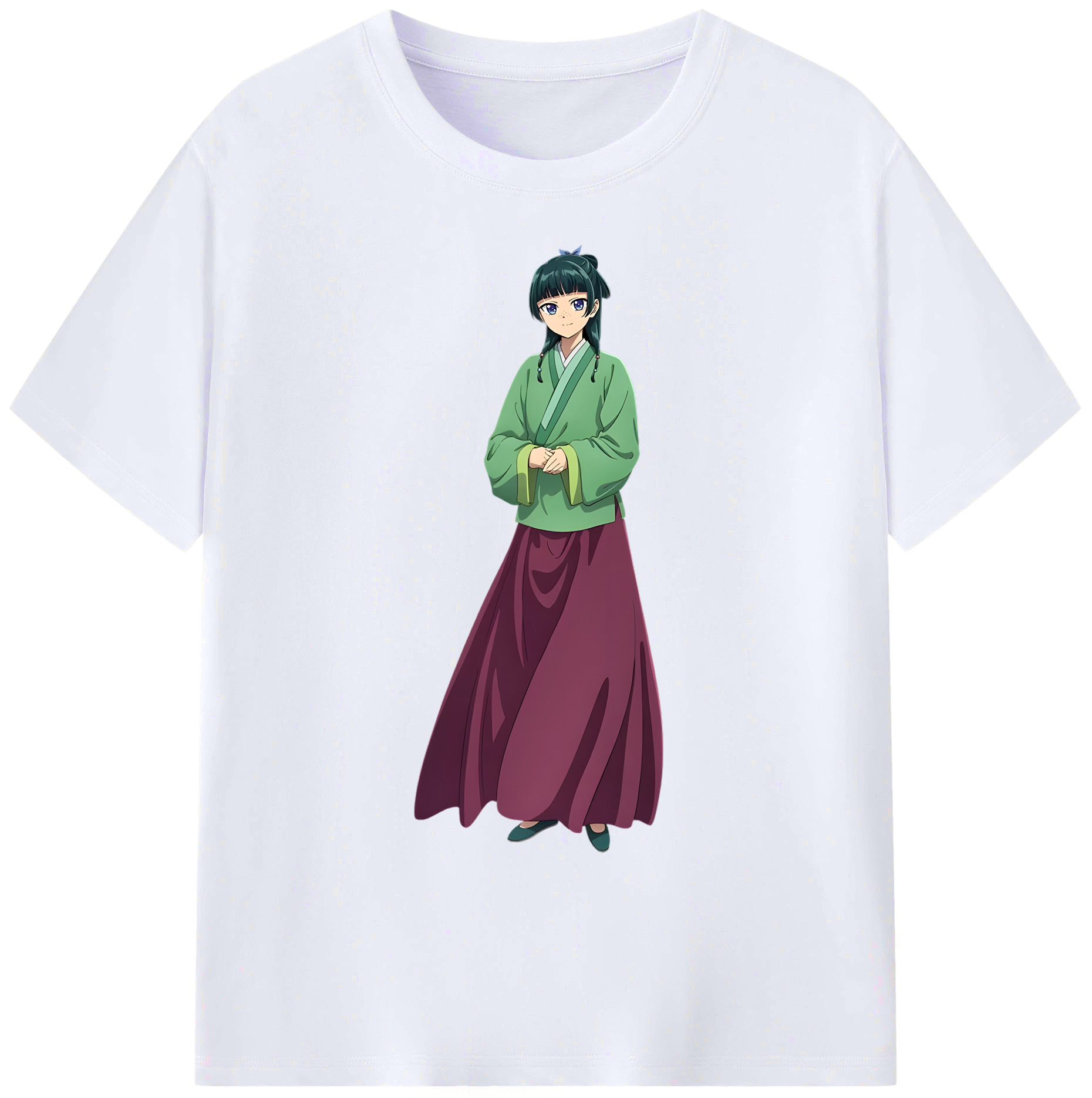 （画像用） 薬屋のひとりごと The Apothecary Diaries 綿100％ メンズ半袖Tシャツ｜肌触りやわらか＆通気性